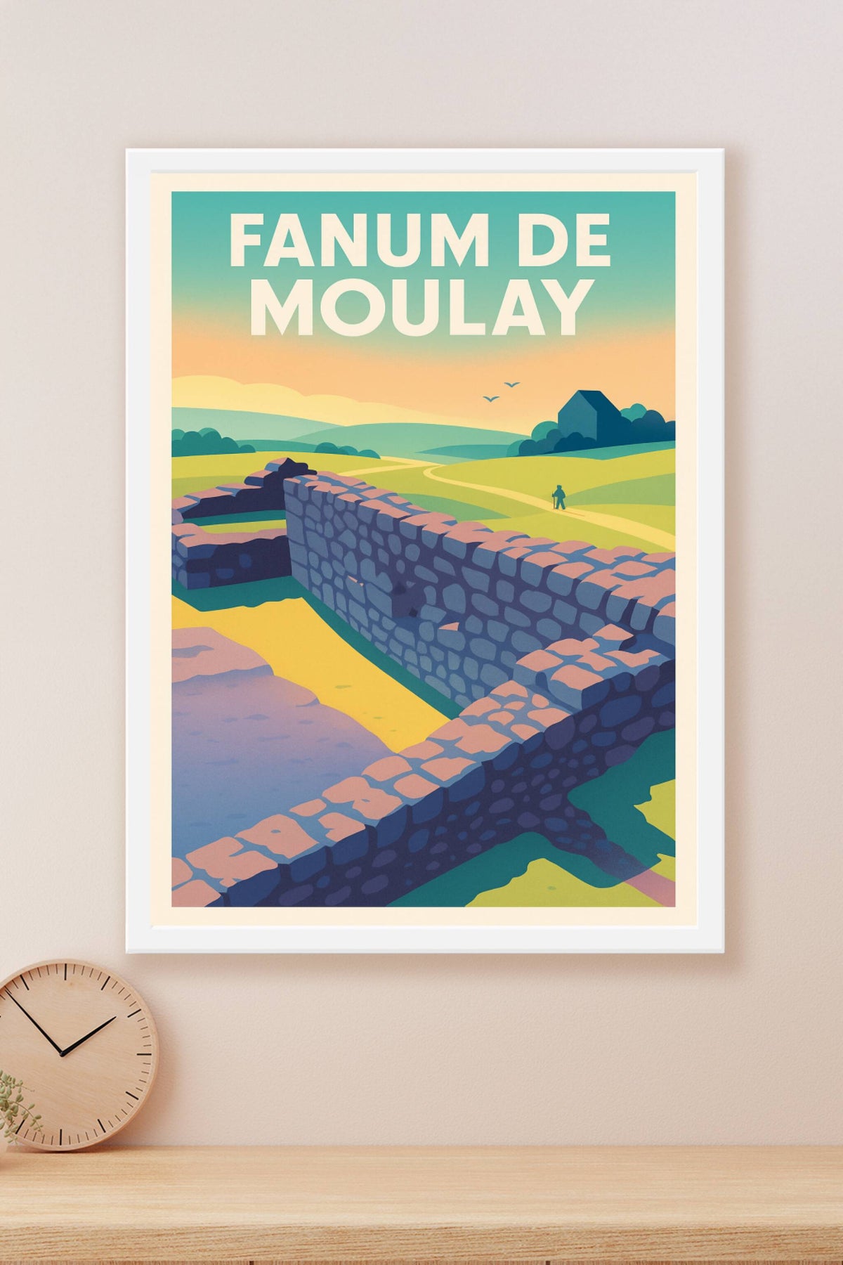 Affiche de Fanum de Moulay - L'éclat éternel des vestiges antiques