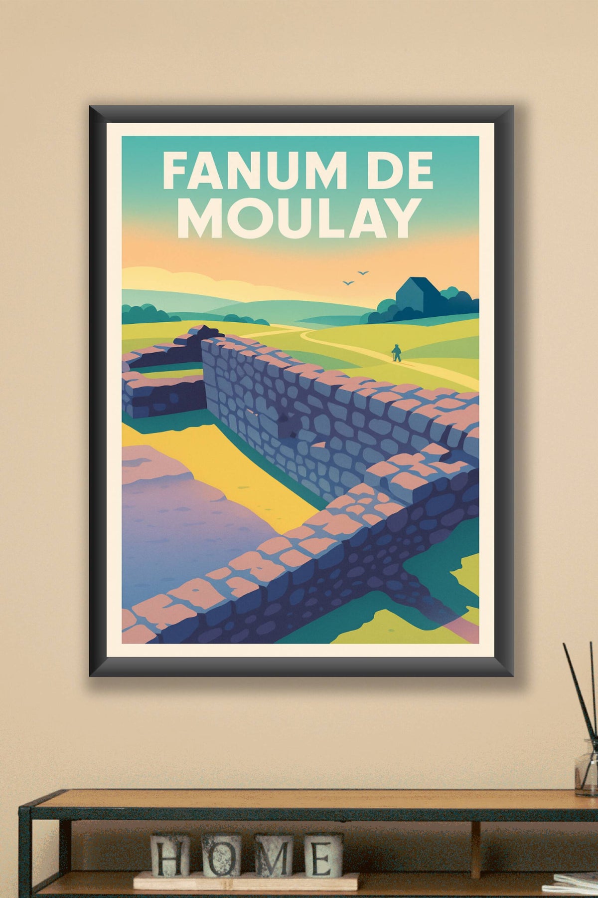 Affiche de Fanum de Moulay - L'éclat éternel des vestiges antiques