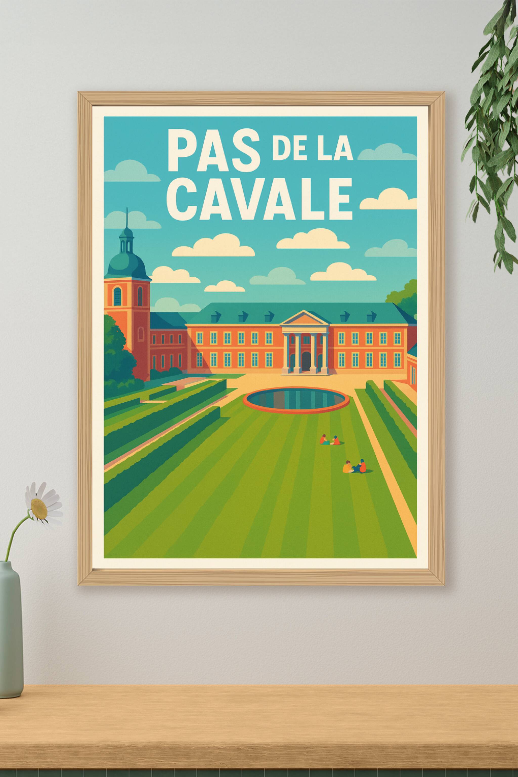 Affiche de Pas de la Cavale - L'élégance intemporelle de son patrimoine