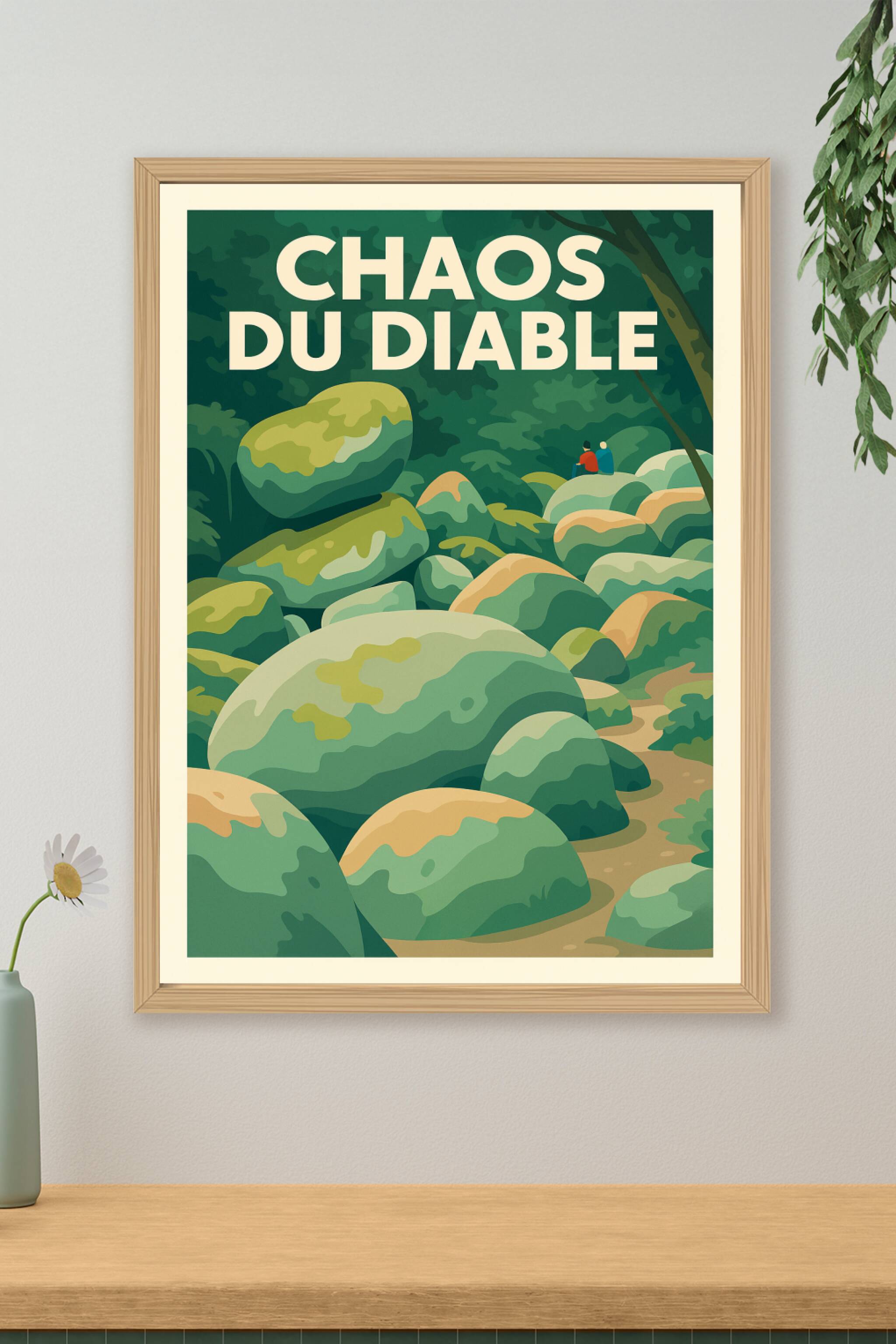 Affiche de Chaos du Diable - L'aventure au cœur de la roche mystique