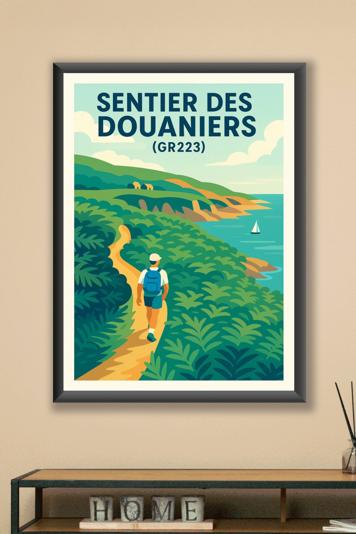 Affiche de Sentier des Douaniers - Évadez-vous sur le mythique GR223