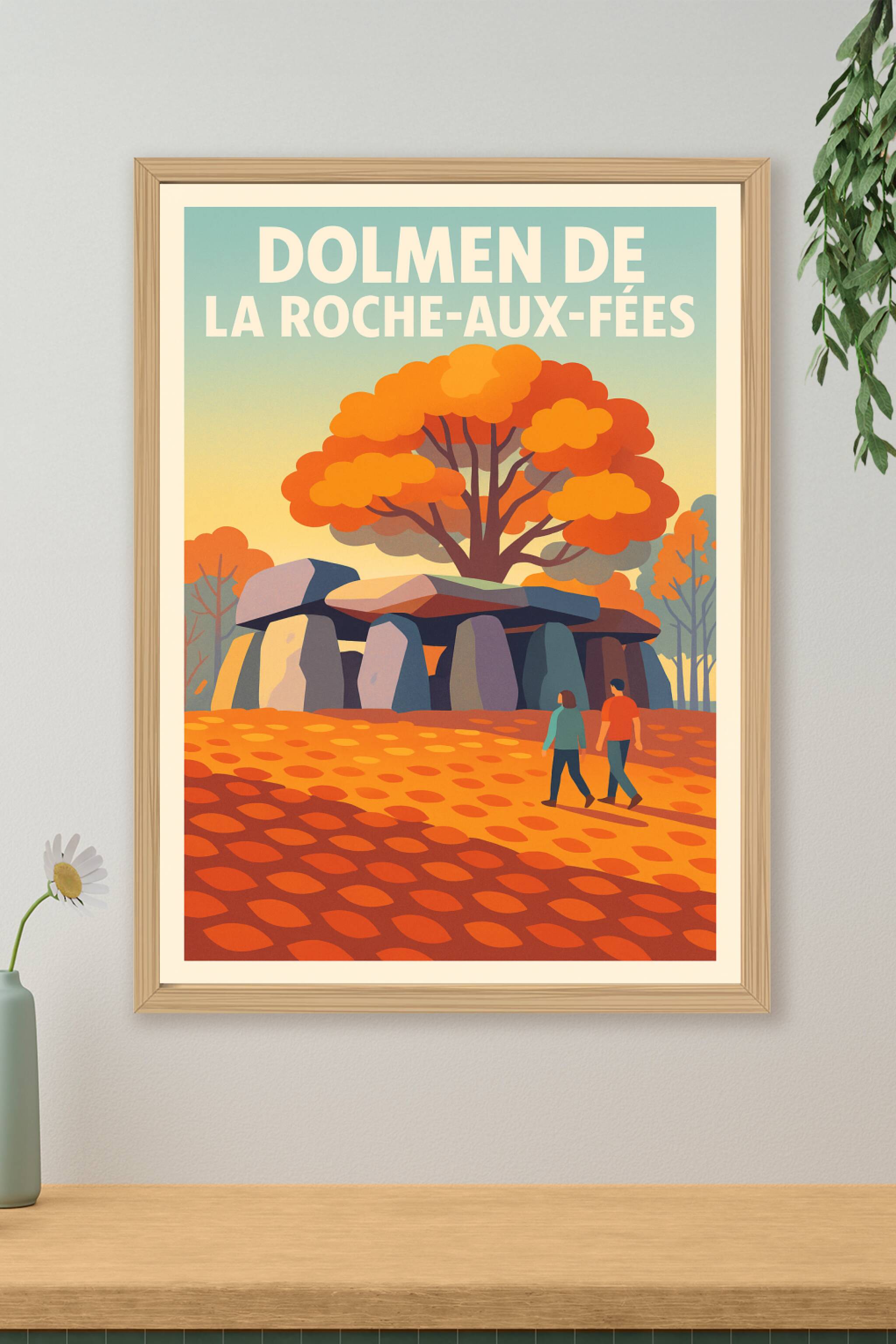 Affiche de La Roche-aux-Fées - Voyagez au cœur des légendes bretonnes
