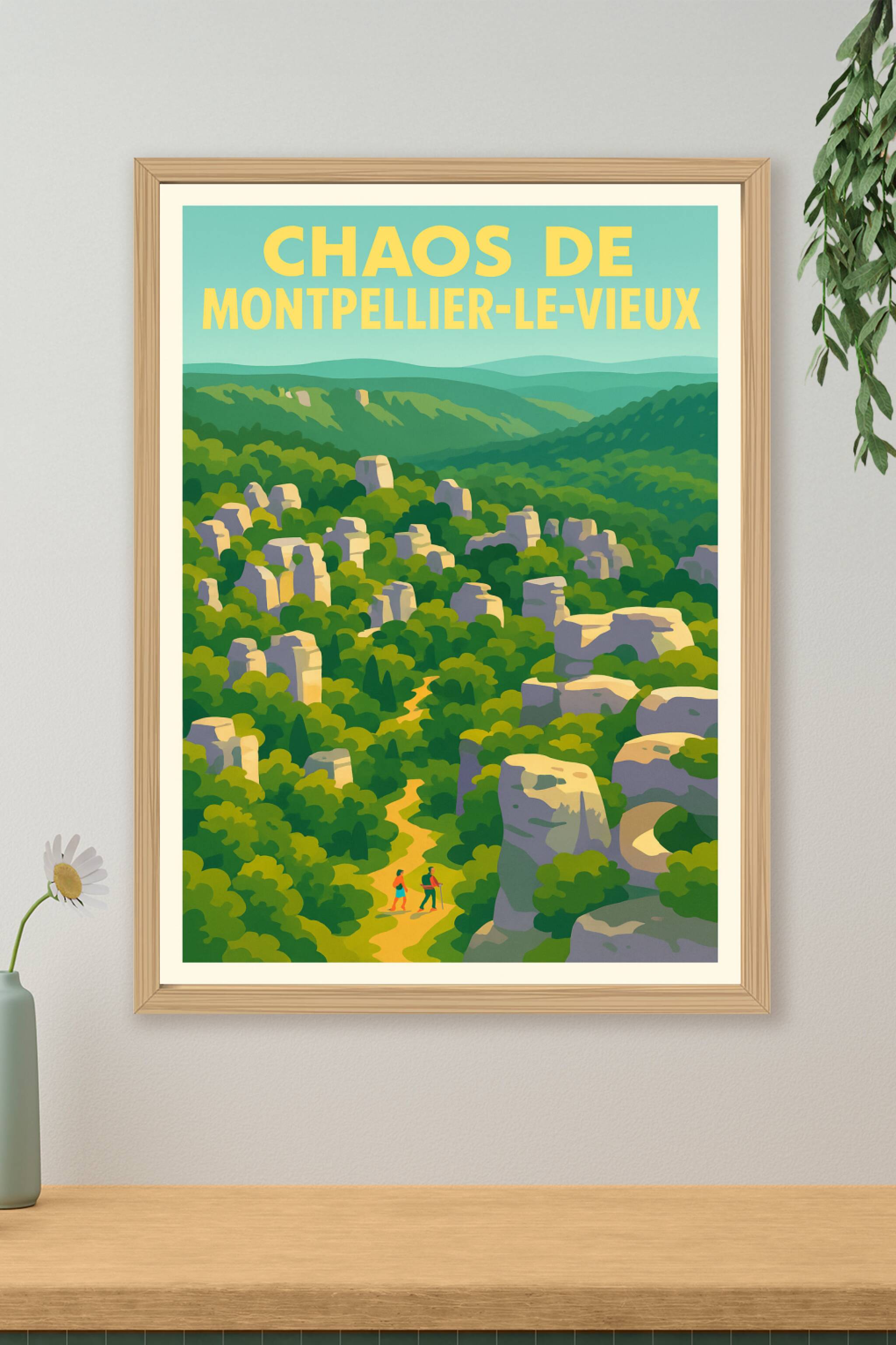 Affiche de Chaos de Montpellier-le-Vieux - L'aventure au cœur du Causse Noir