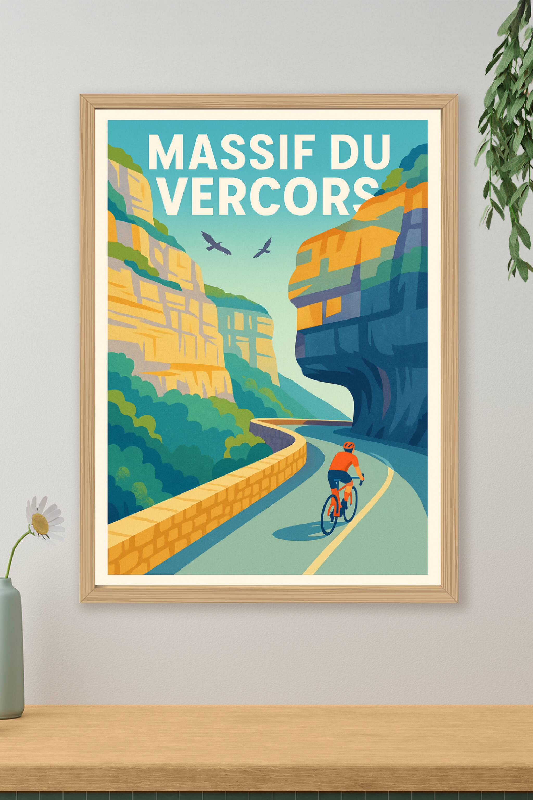 Affiche de Massif du Vercors - L'aventure au cœur des routes vertigineuses