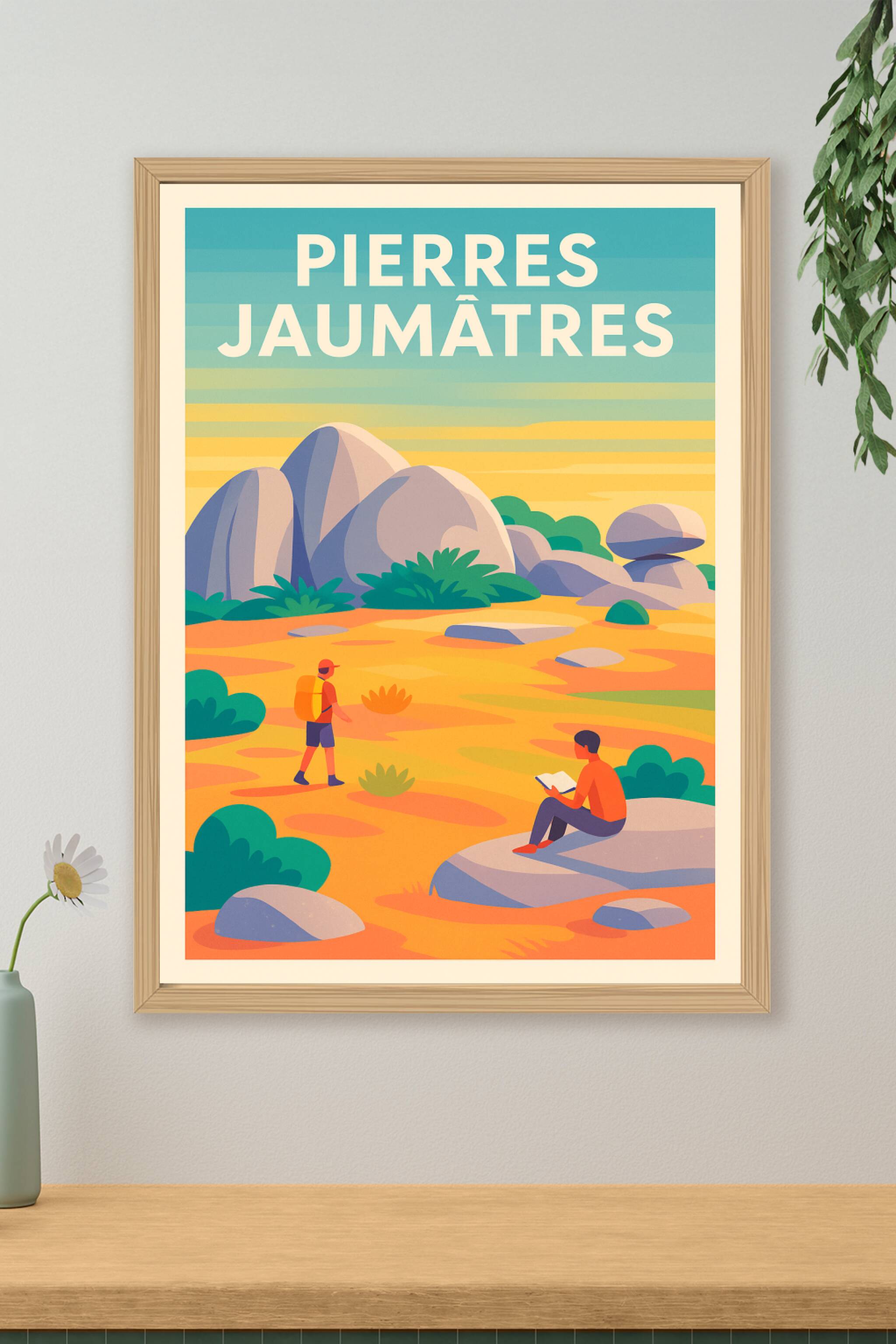 Affiche de Pierres Jaumâtres - L'évasion mystique au cœur de la Creuse