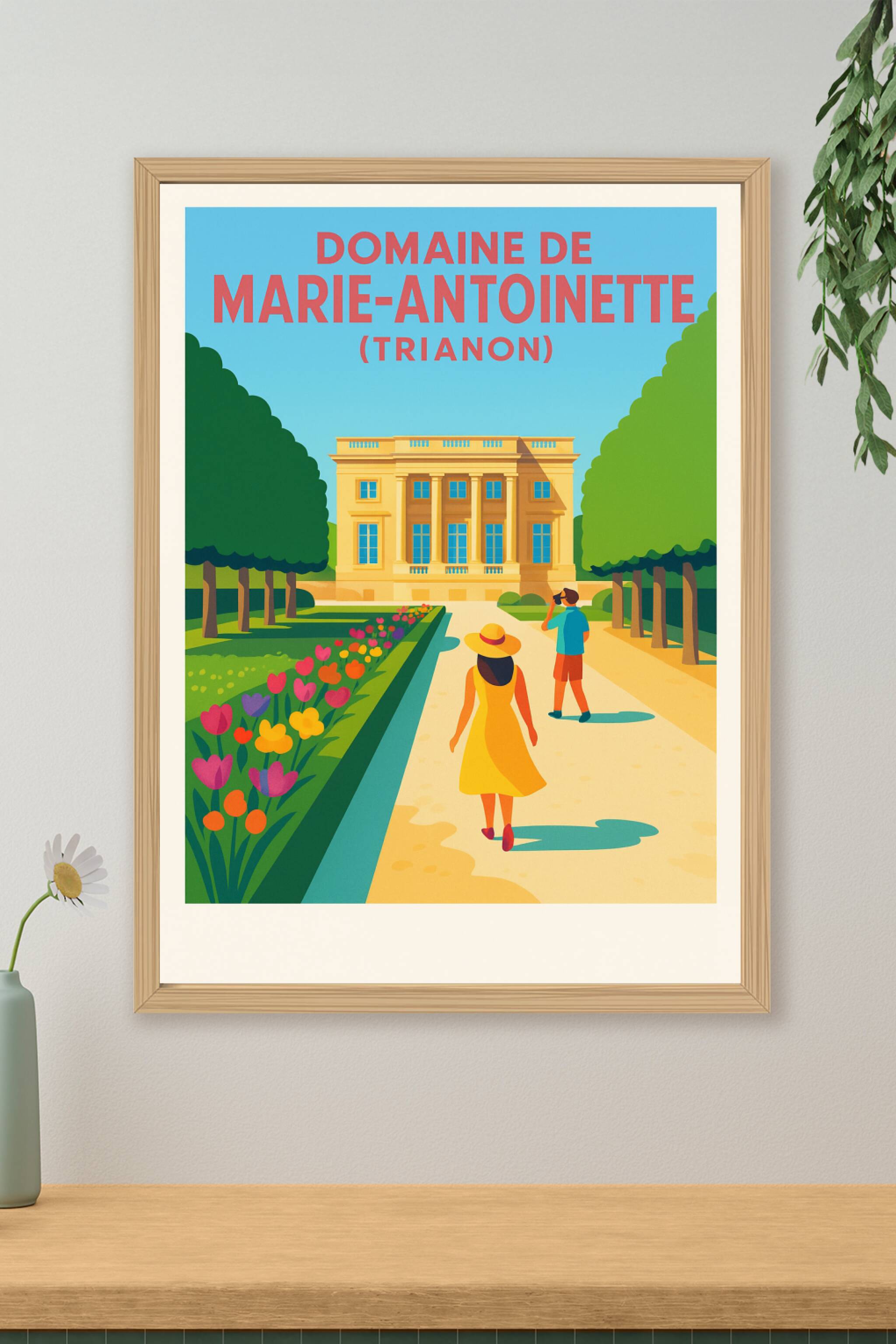 Affiche de Domaine de Marie-Antoinette - L'élégance royale du Petit Trianon