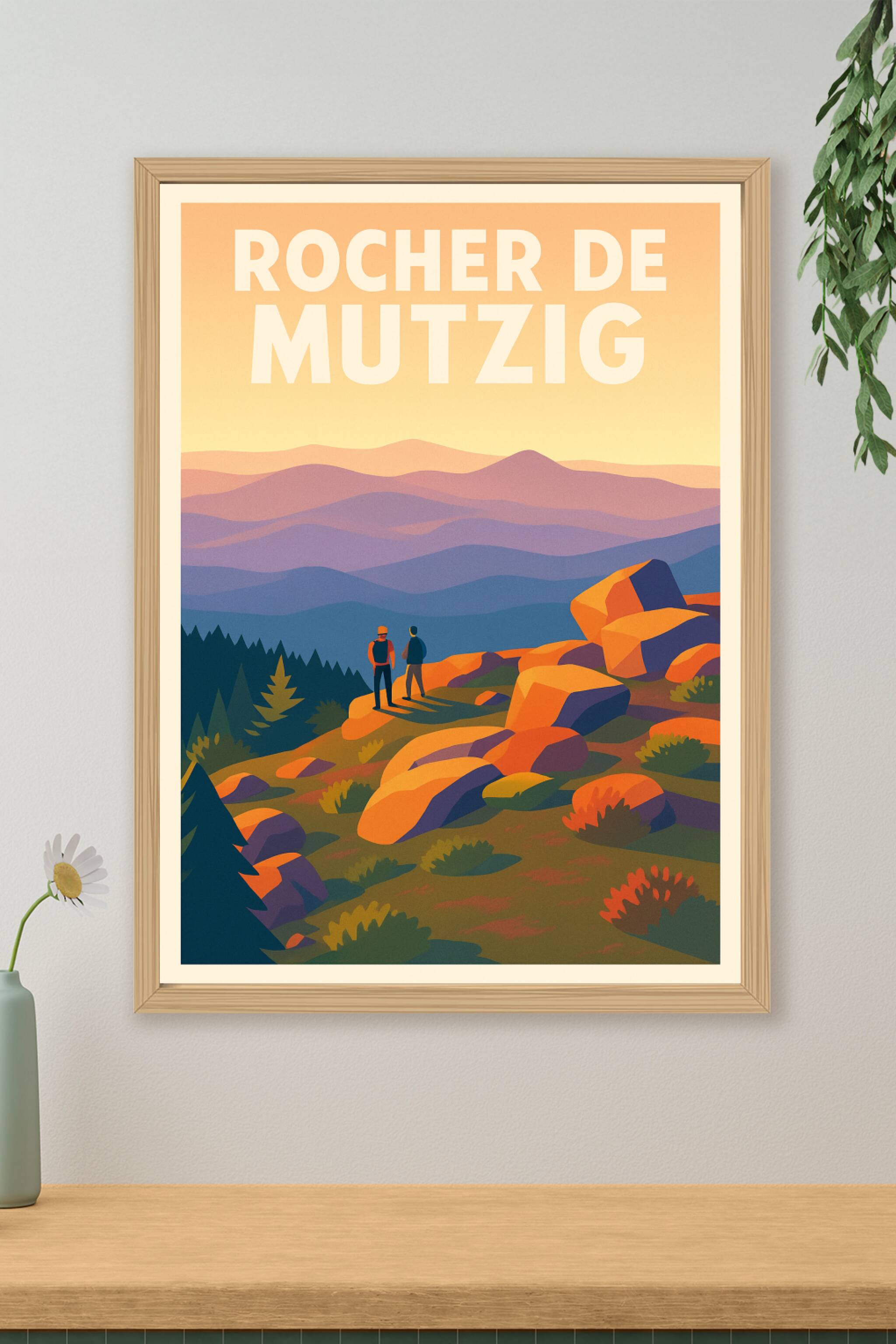 Affiche de Rocher de Mutzig - Évasion sauvage au sommet des Vosges
