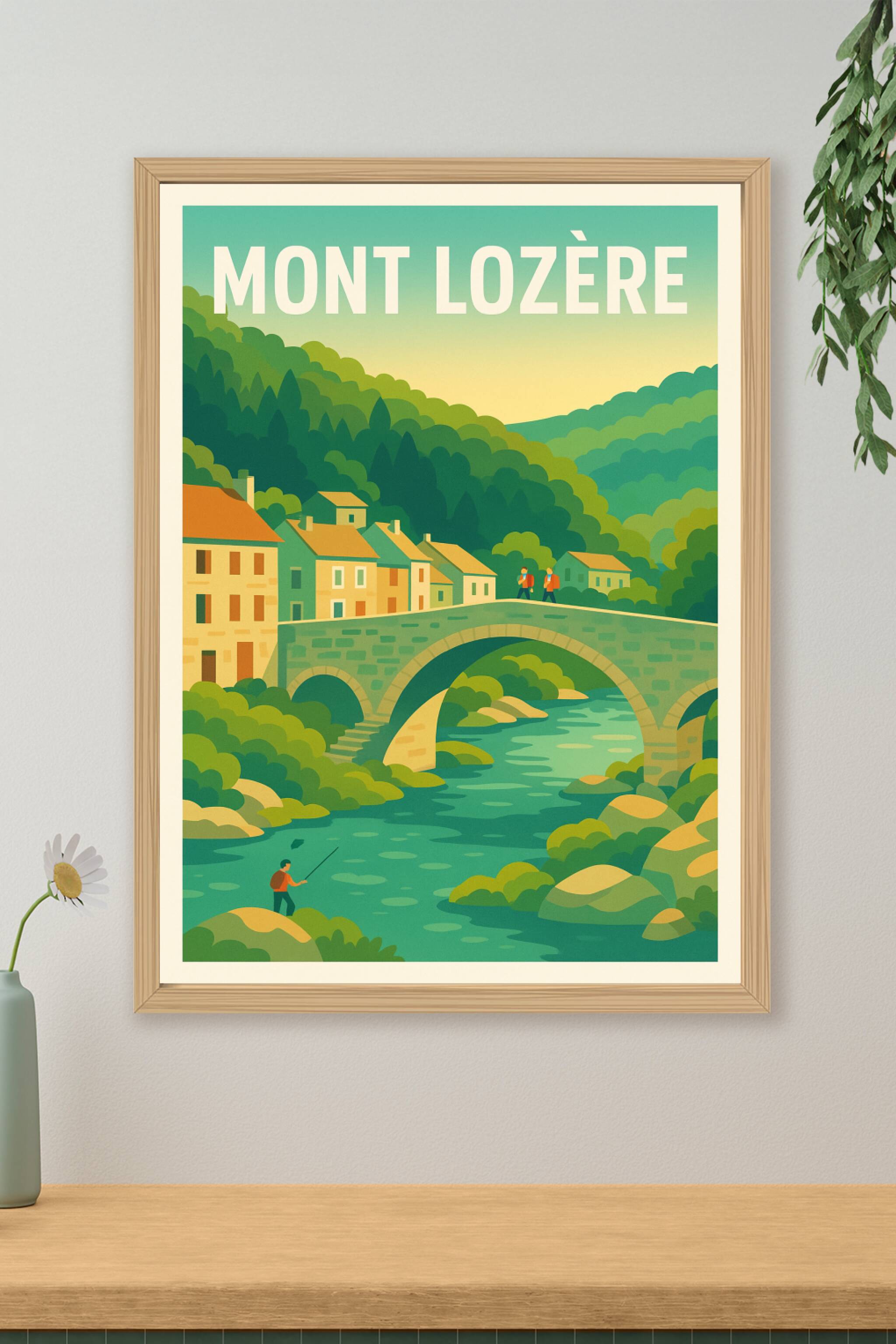 Affiche de Mont Lozère - Évasion sauvage au cœur des Cévennes