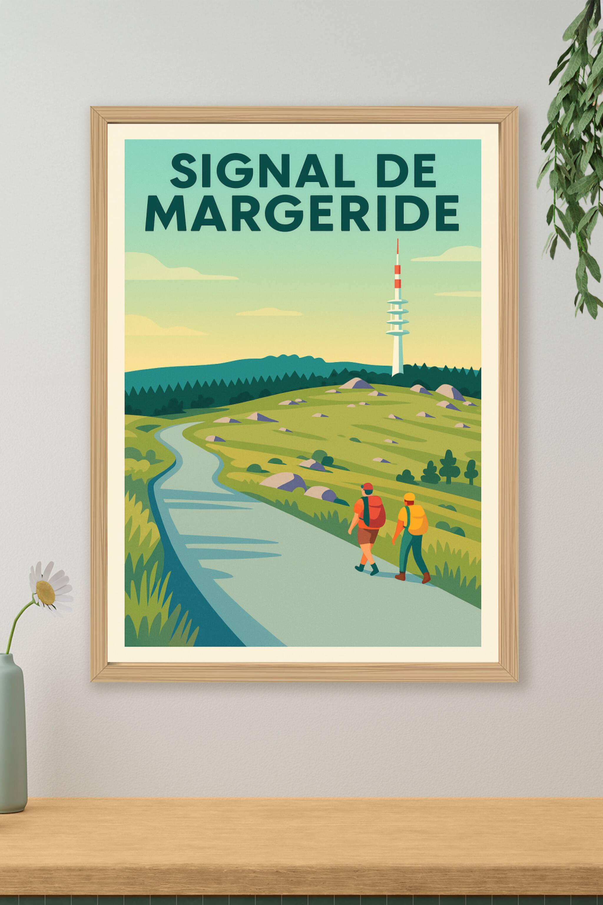 Affiche de Signal de Margeride - L'évasion sauvage au sommet de la Lozère