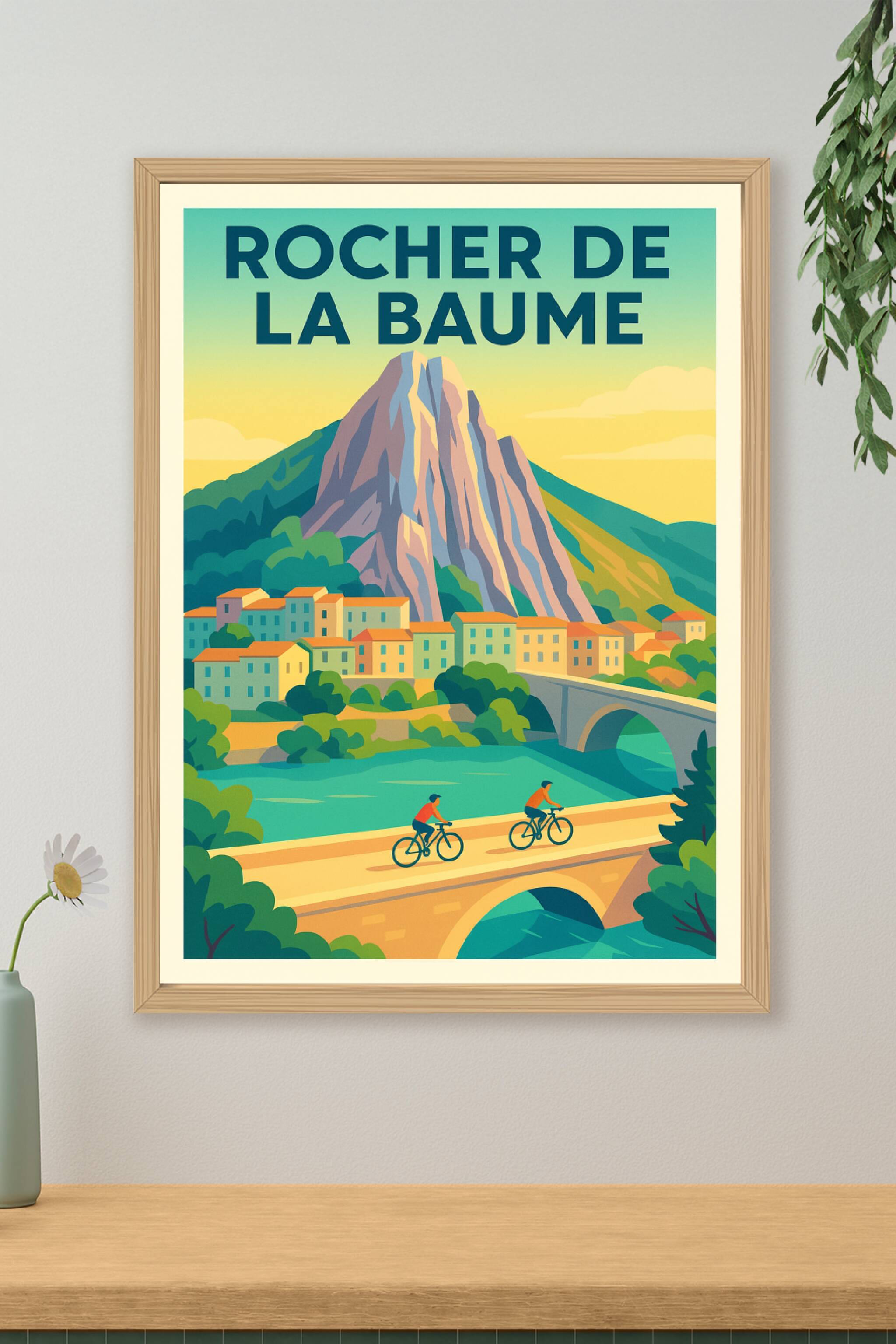 Affiche de Rocher de la Baume - L'éclat de la Provence au fil de l'eau