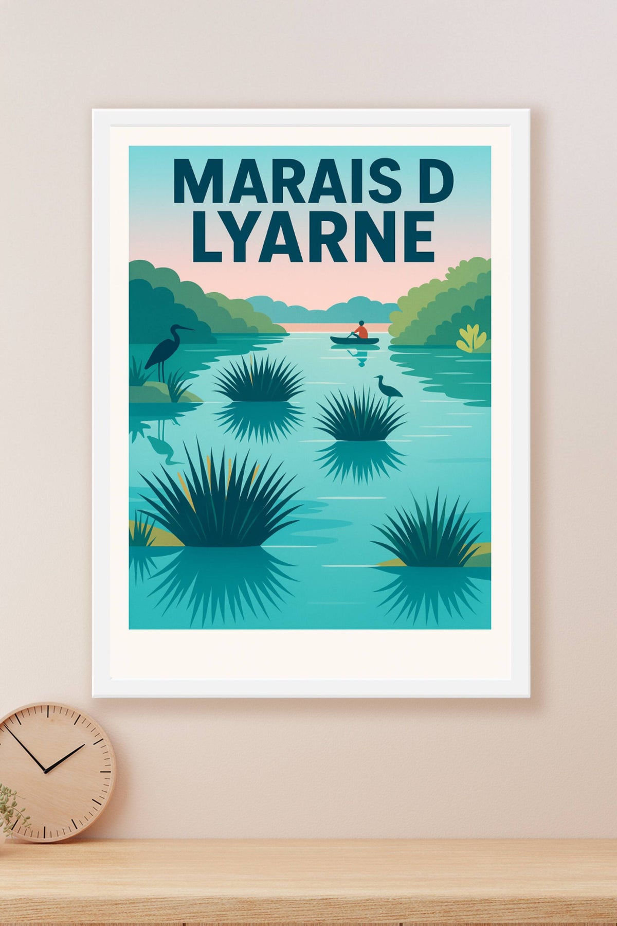 Affiche de Marais de Lyarne - Une escapade paisible au cœur de la nature