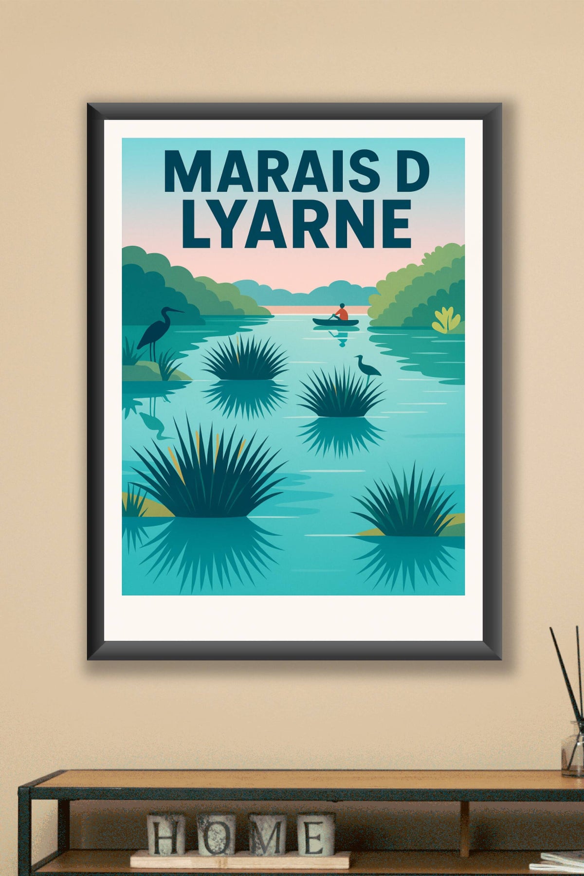 Affiche de Marais de Lyarne - Une escapade paisible au cœur de la nature
