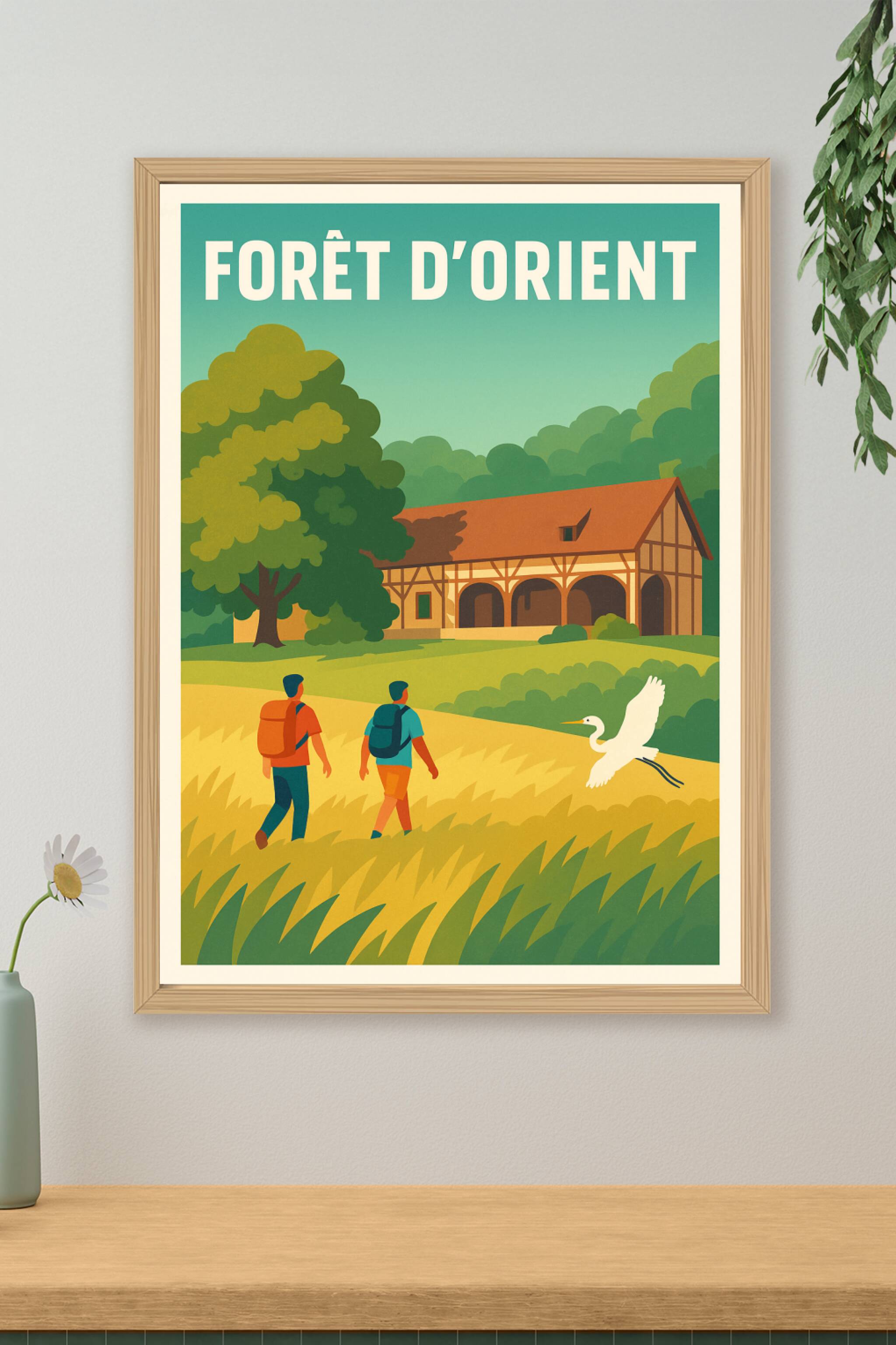 Affiche de Forêt d'Orient - Évasion nature au cœur de la Champagne