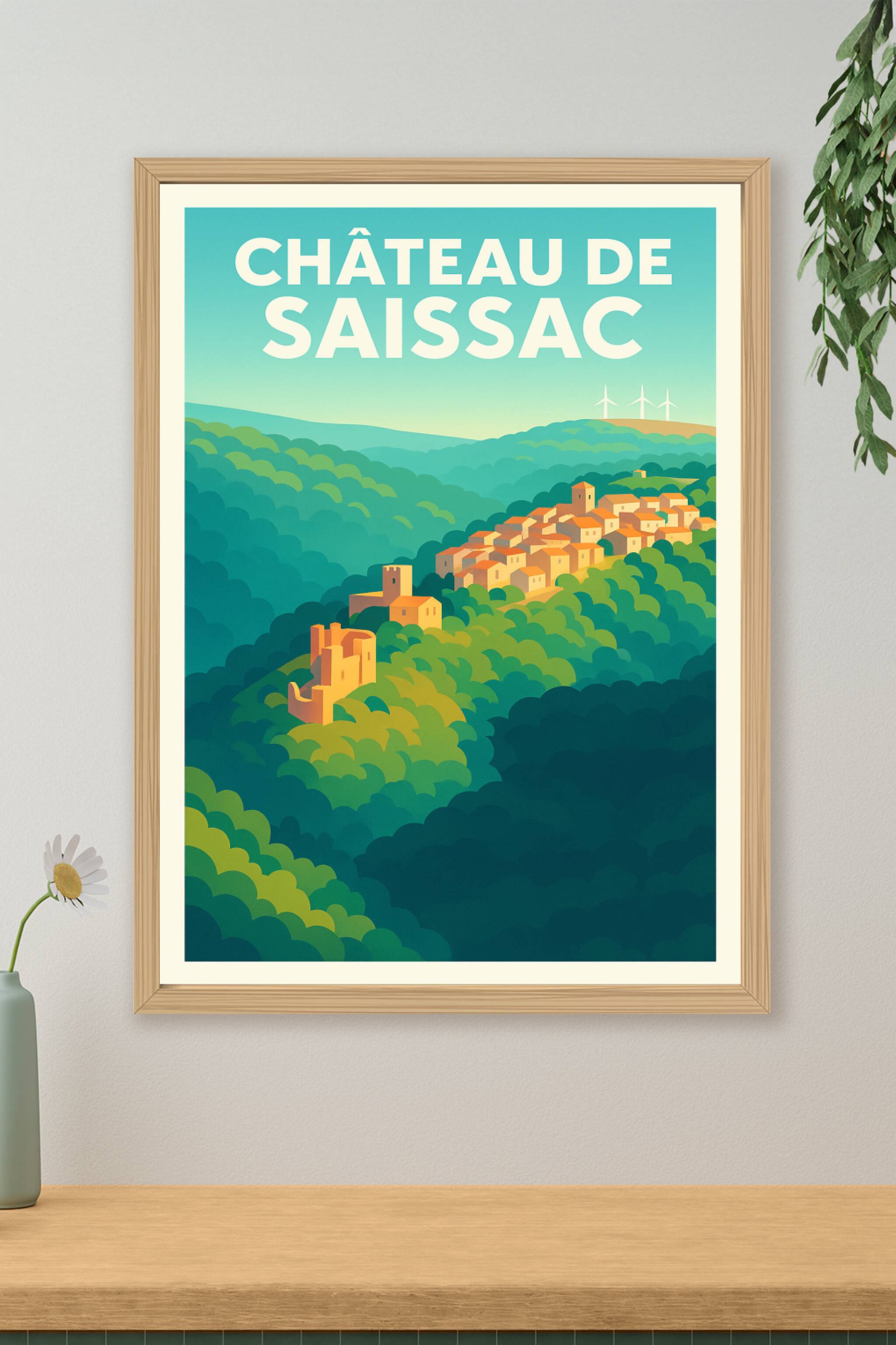 Affiche de Château de Saissac - L'éclat médiéval de la Montagne Noire