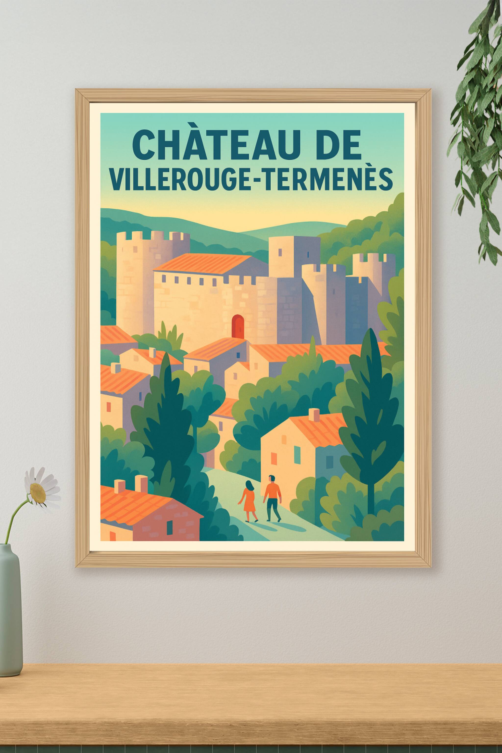Affiche de Château de Villerouge-Termenès - L'âme médiévale des Corbières