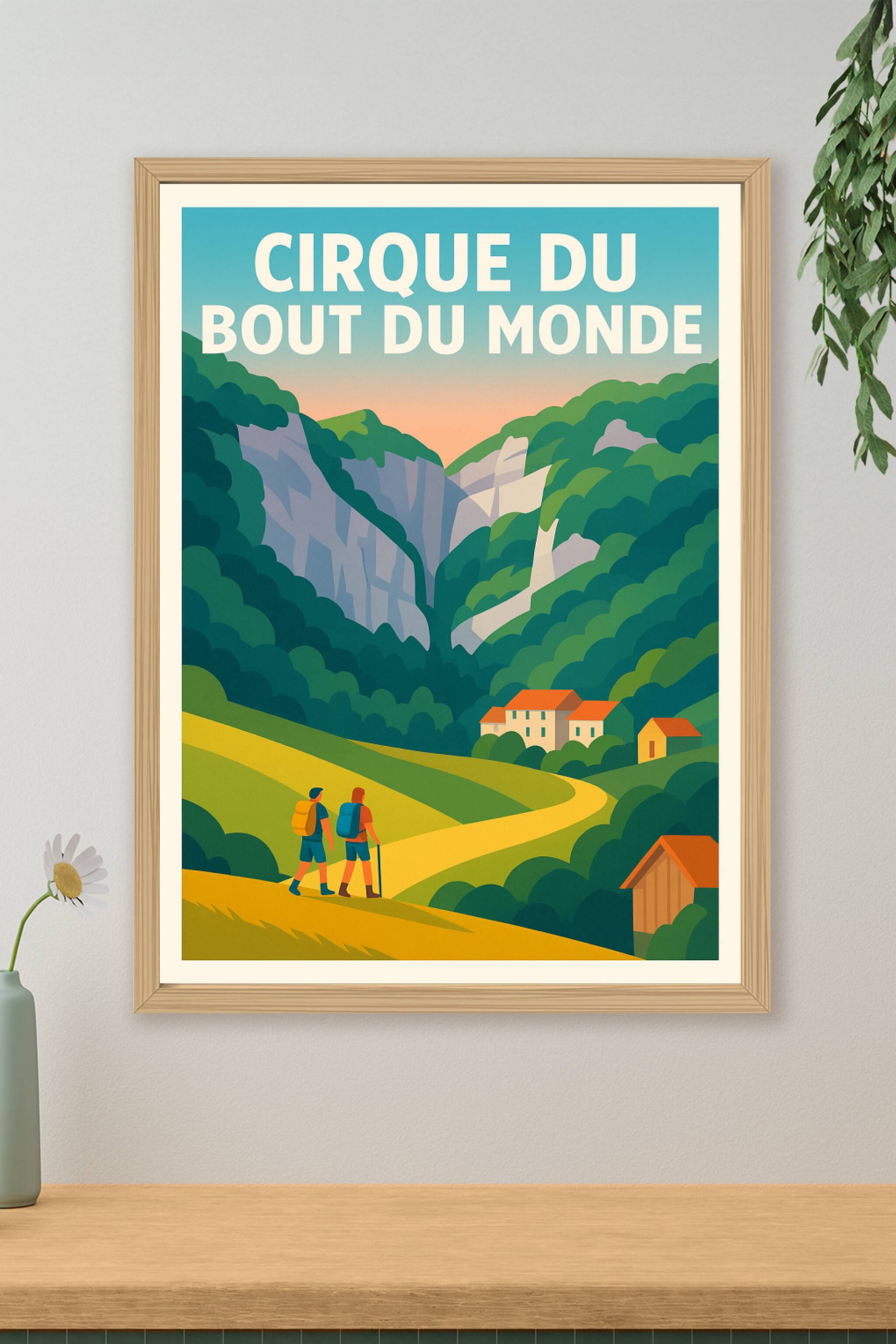 Affiche de Cirque du Bout du Monde - L'évasion naturelle au cœur des falaises