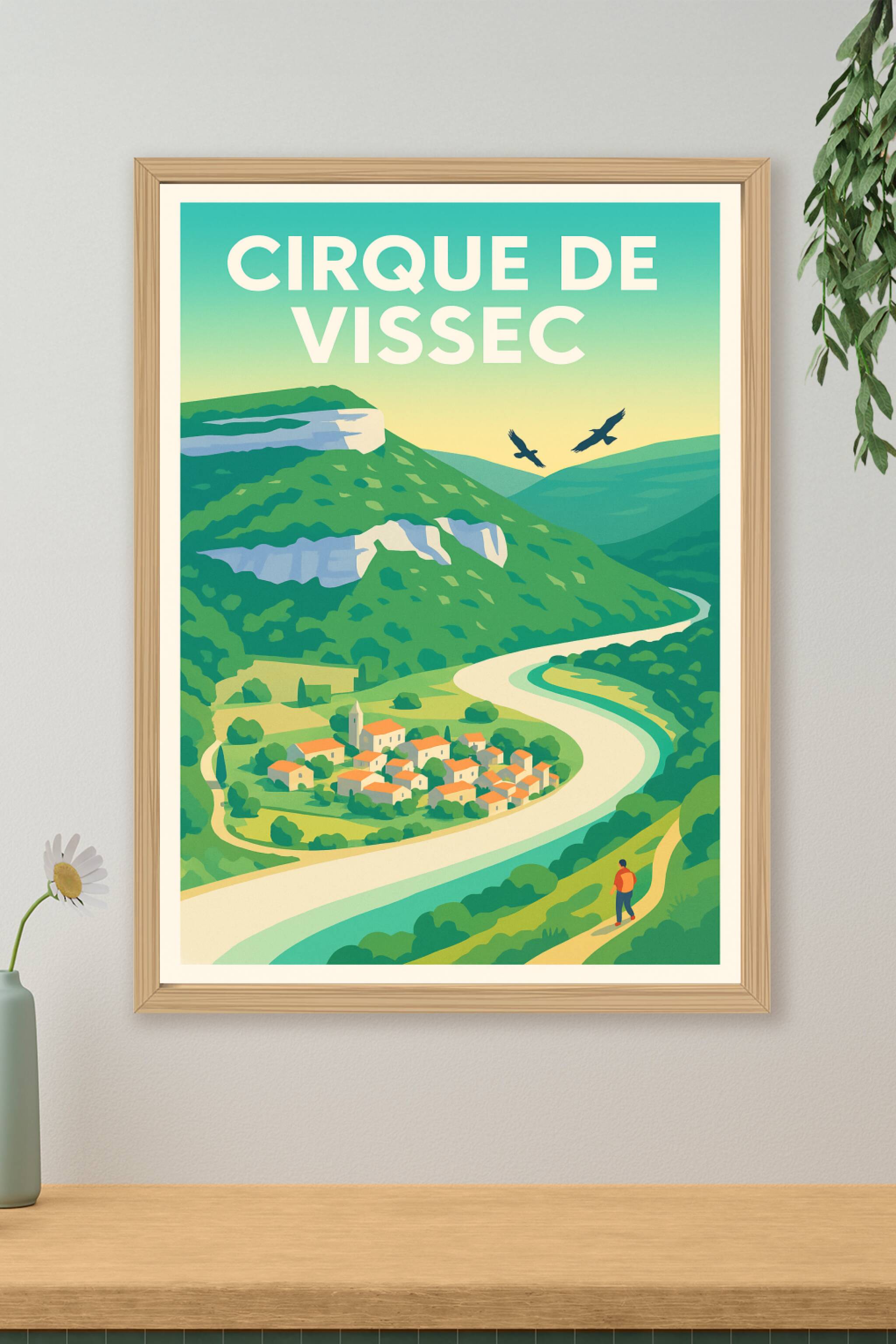 Affiche de Cirque de Vissec - Évasion sauvage au cœur du Gard