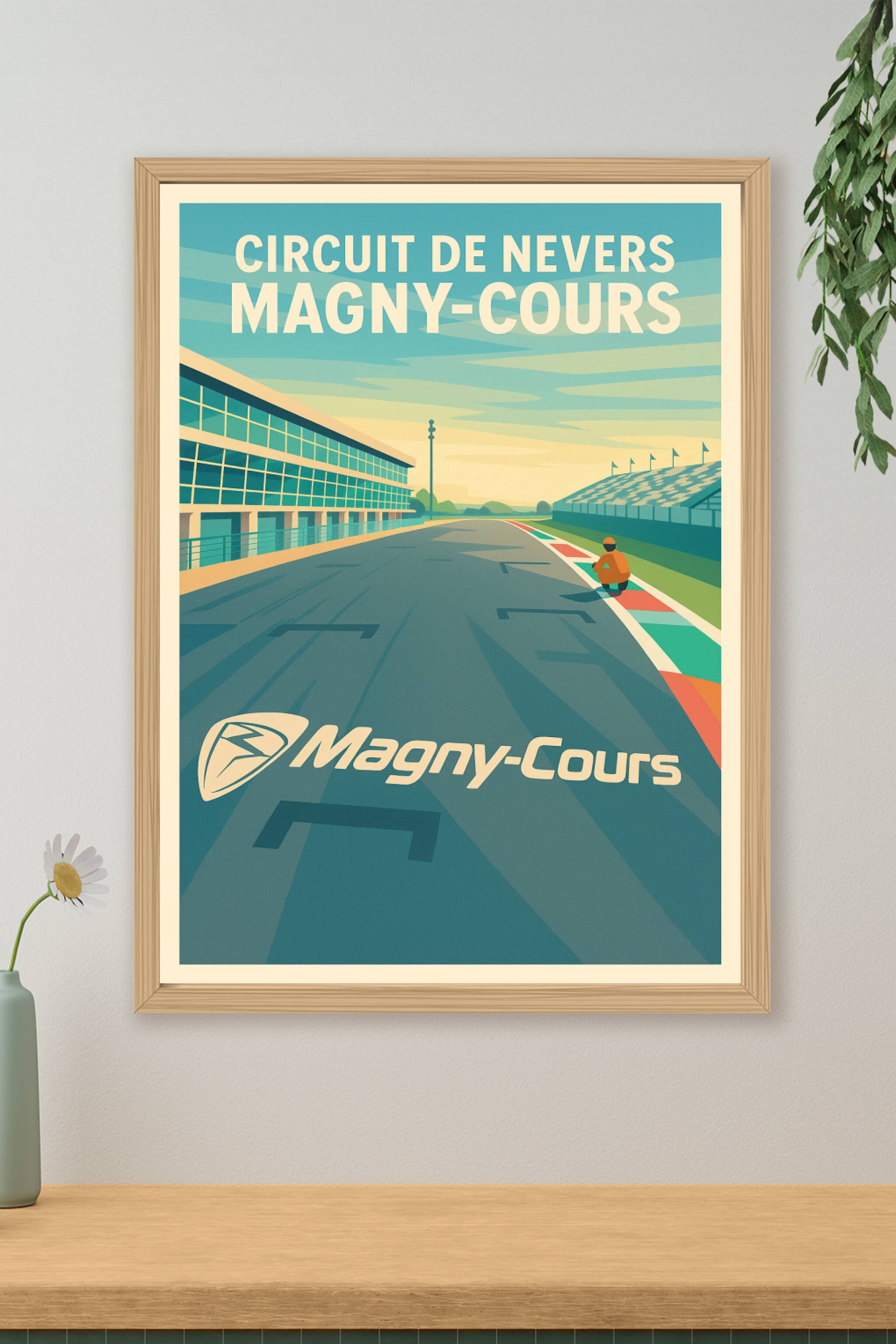 Affiche de Circuit de Nevers Magny-Cours - L'adrénaline au cœur de la Nièvre