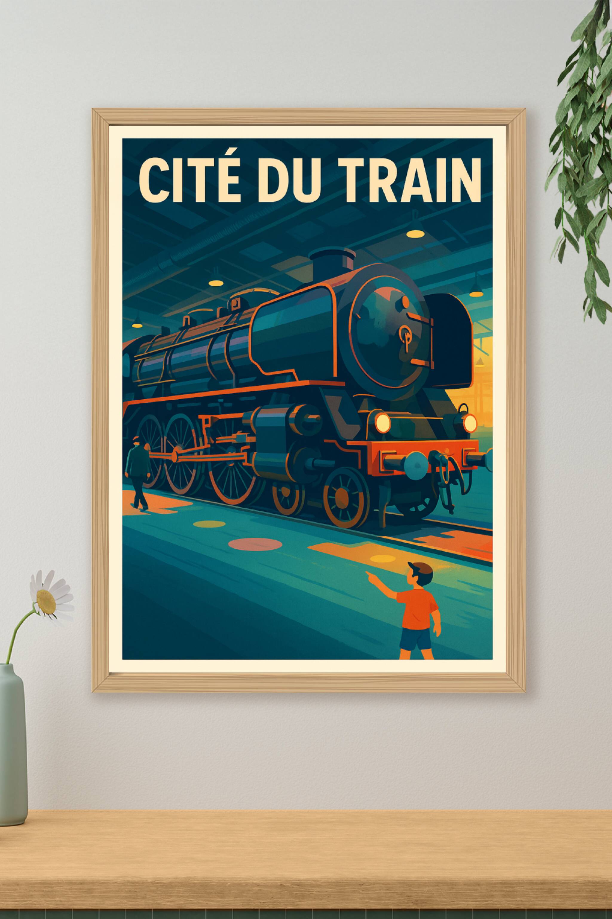 Affiche de Cité du Train - Voyagez au cœur de l'histoire ferroviaire