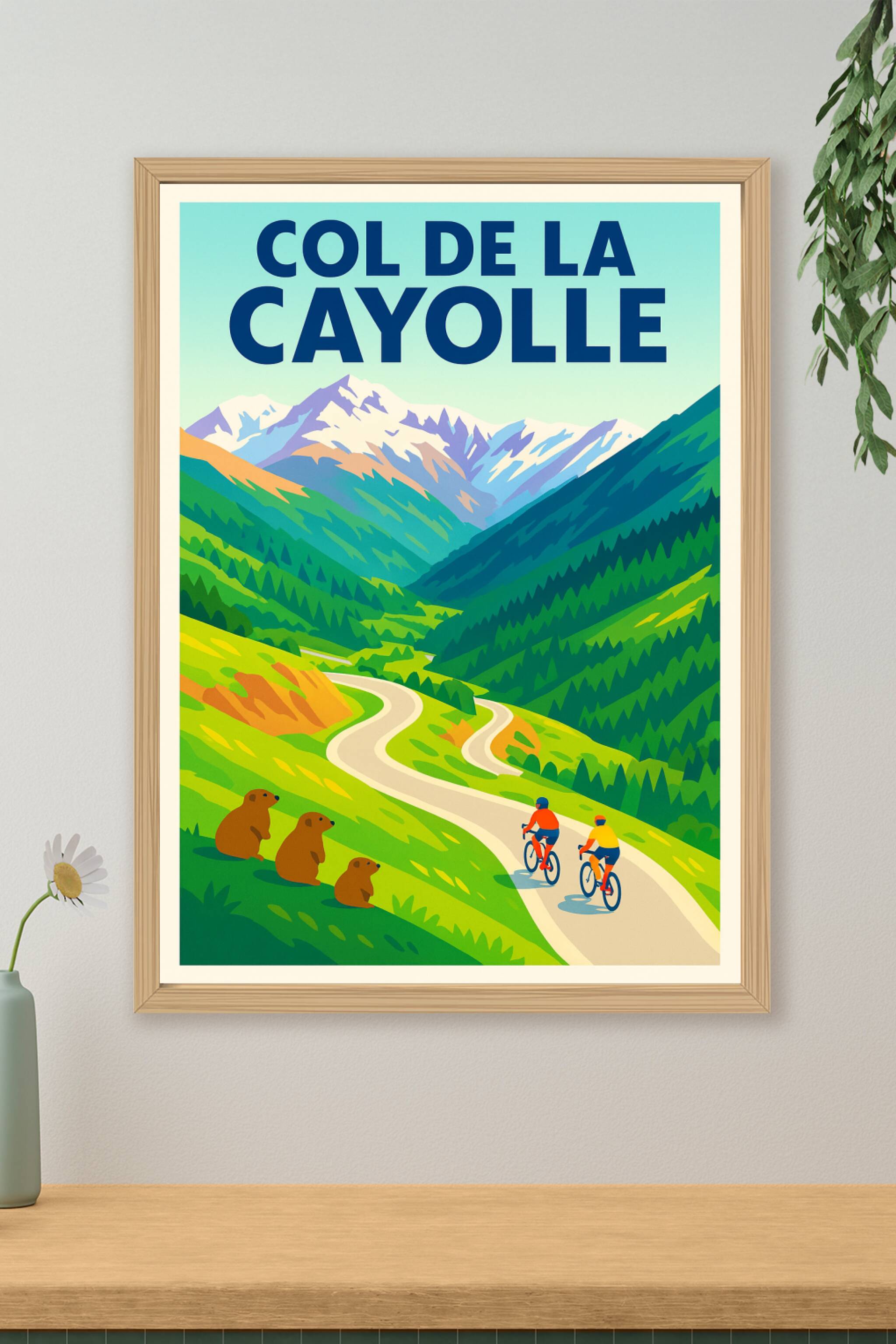Affiche de Col de la Cayolle - L'ascension mythique au cœur du Mercantour