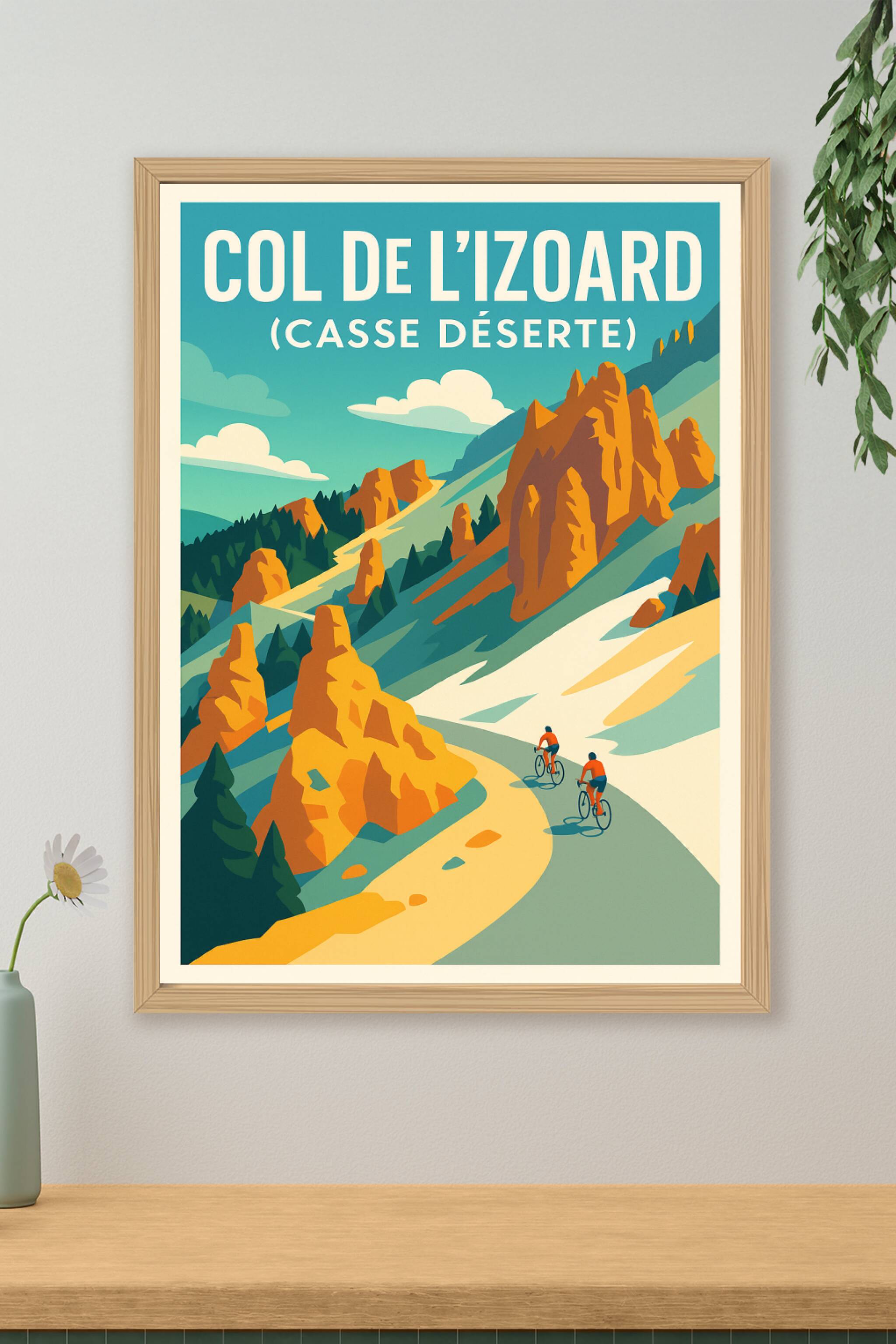 Affiche de Col de l'Izoard - L'ascension mythique de la Casse Déserte