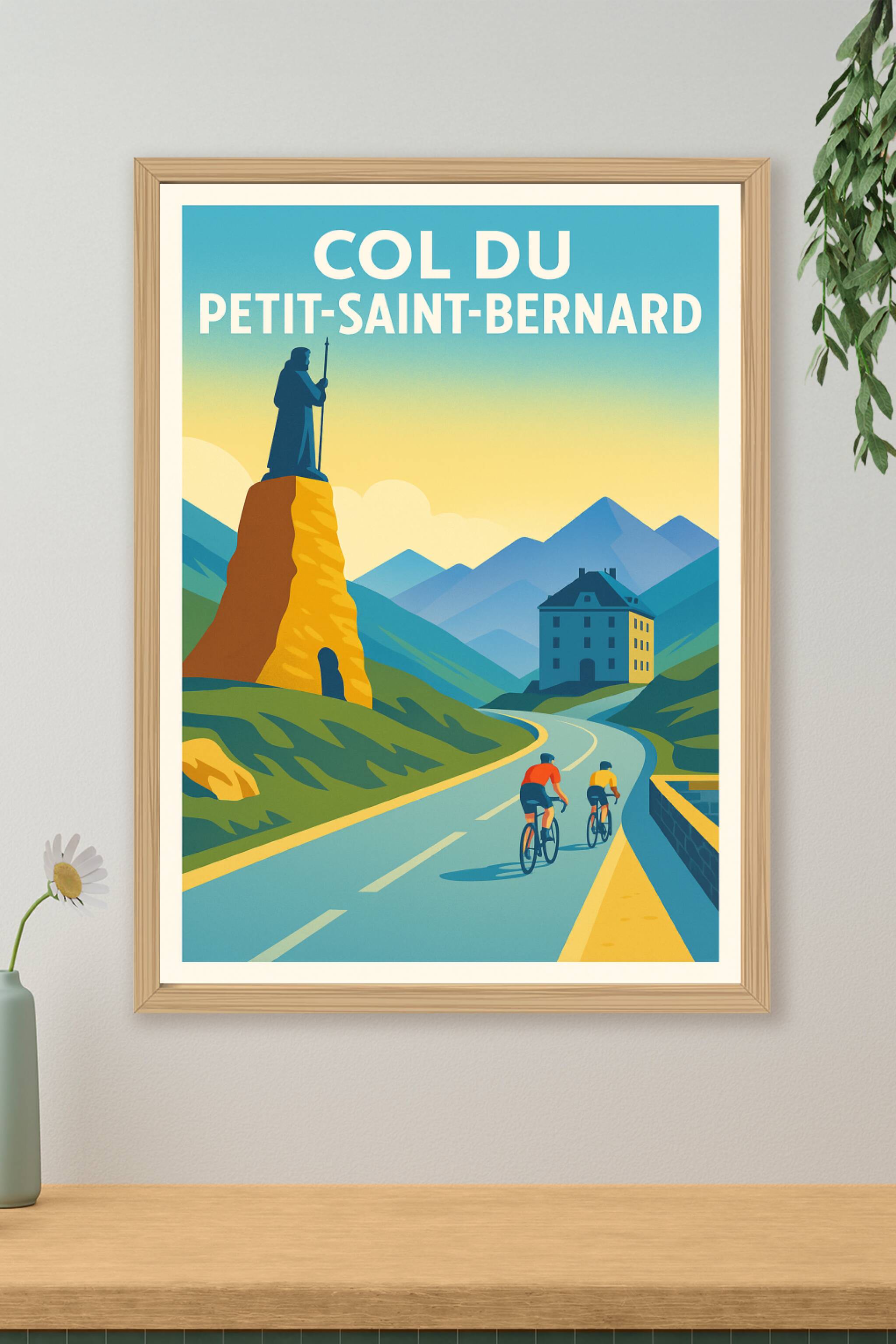Affiche de Col du Petit-Saint-Bernard - L'ascension mythique des Alpes