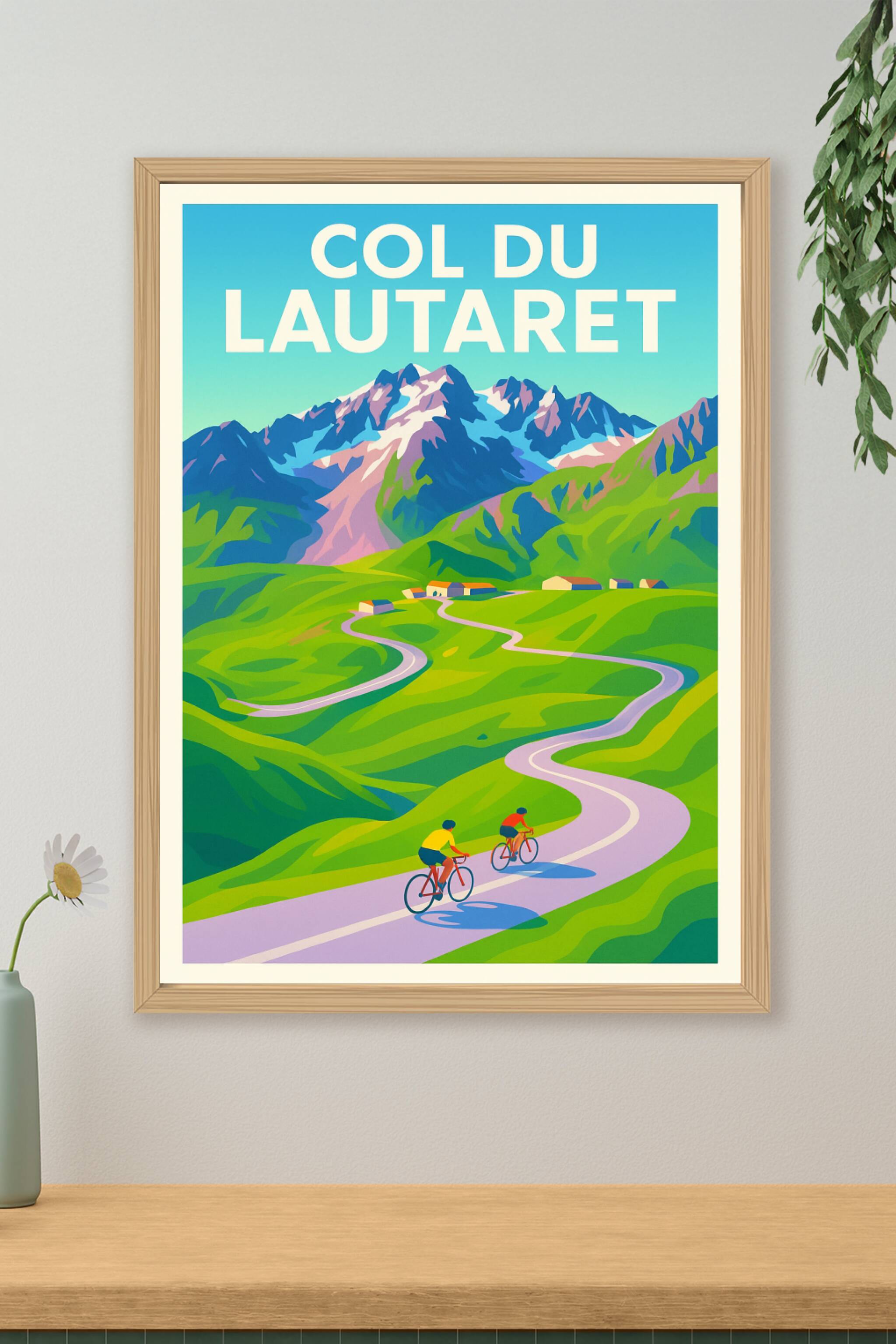 Affiche de Col du Lautaret - L'ascension légendaire au cœur des Alpes
