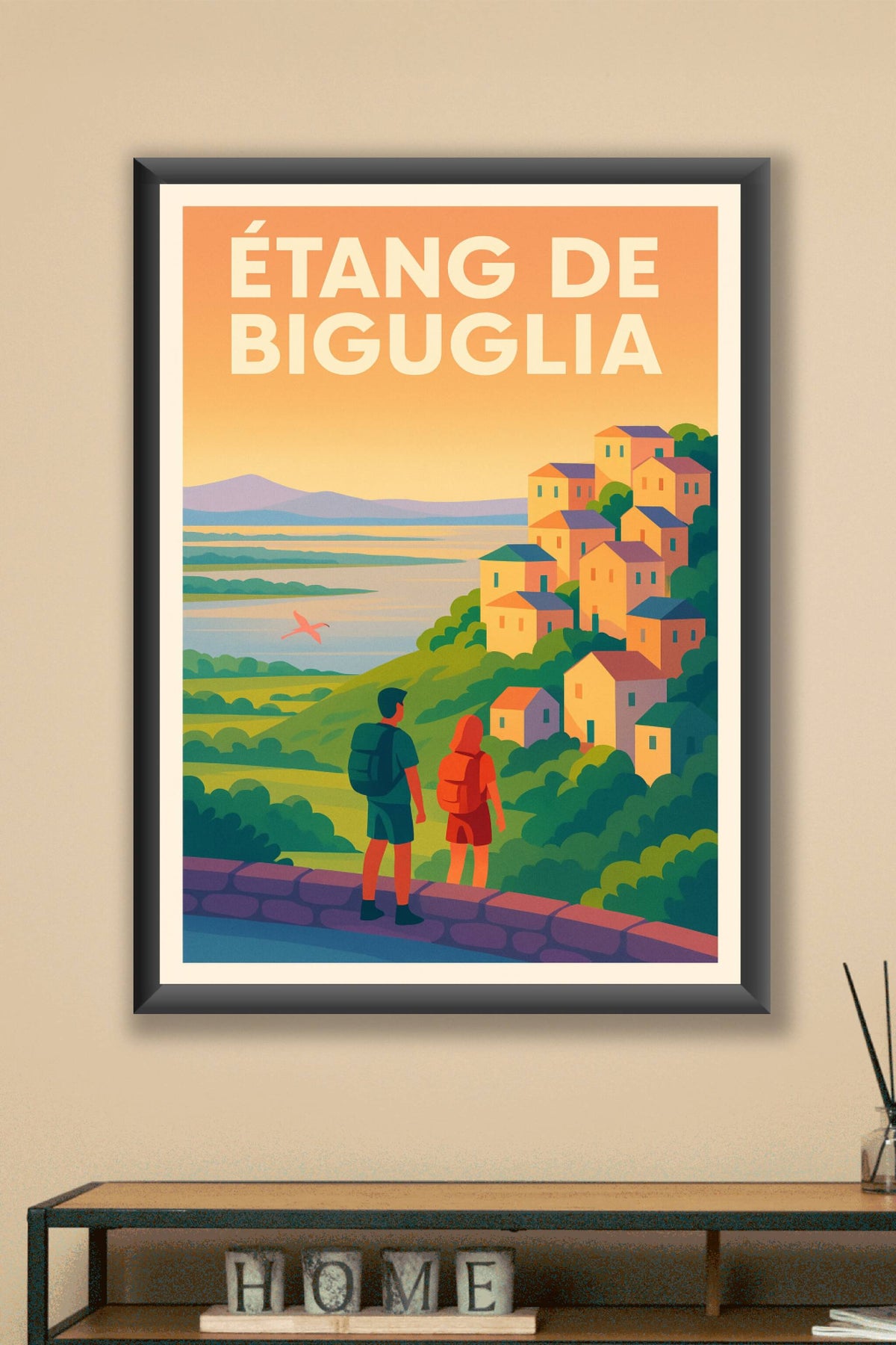 Affiche de Étang de Biguglia - Évasion entre terre et mer en Corse
