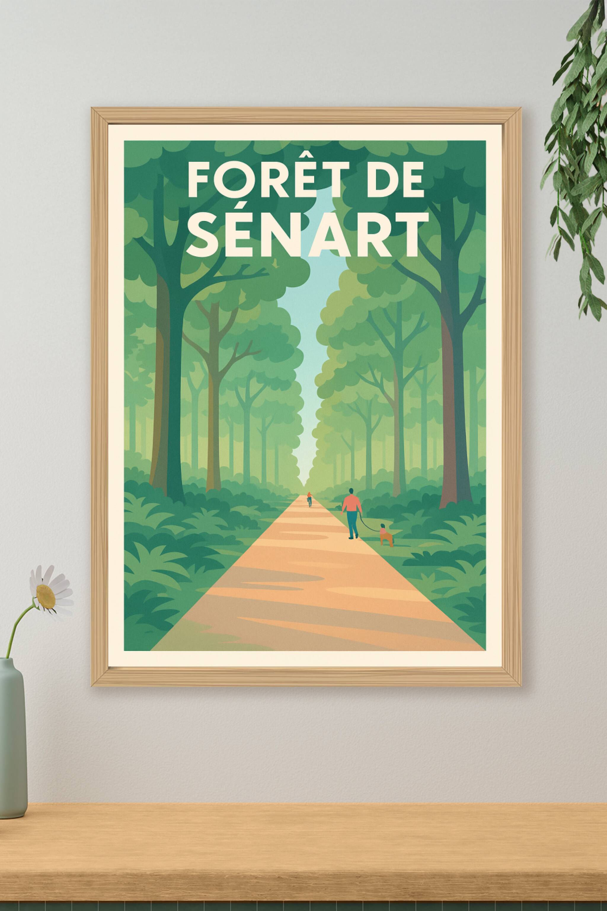 Affiche de Forêt de Sénart - Une parenthèse de nature et de sérénité