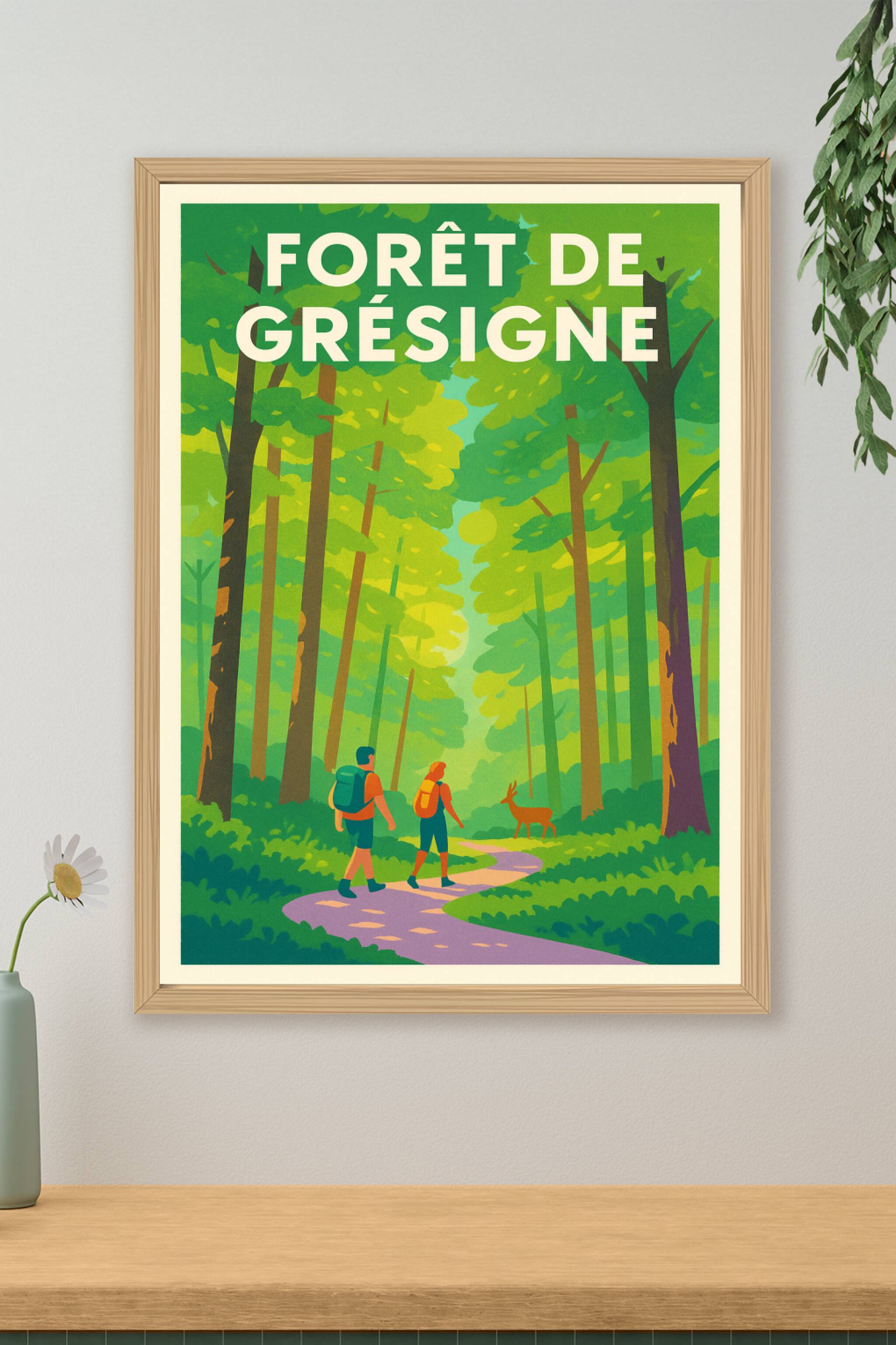Affiche de Forêt de Grésigne - Évadez-vous au cœur du plus grand chênaie du Tarn