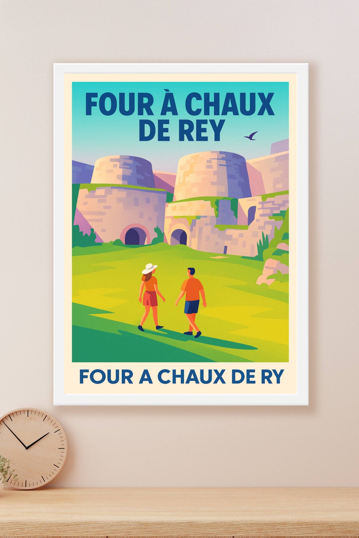 Affiche de Four à chaux de Rey - L'éclat historique du patrimoine martiniquais