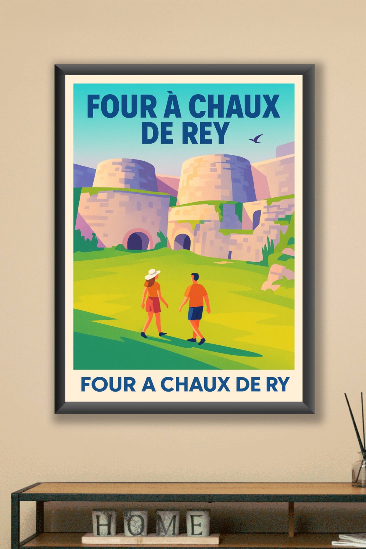 Affiche de Four à chaux de Rey - L'éclat historique du patrimoine martiniquais