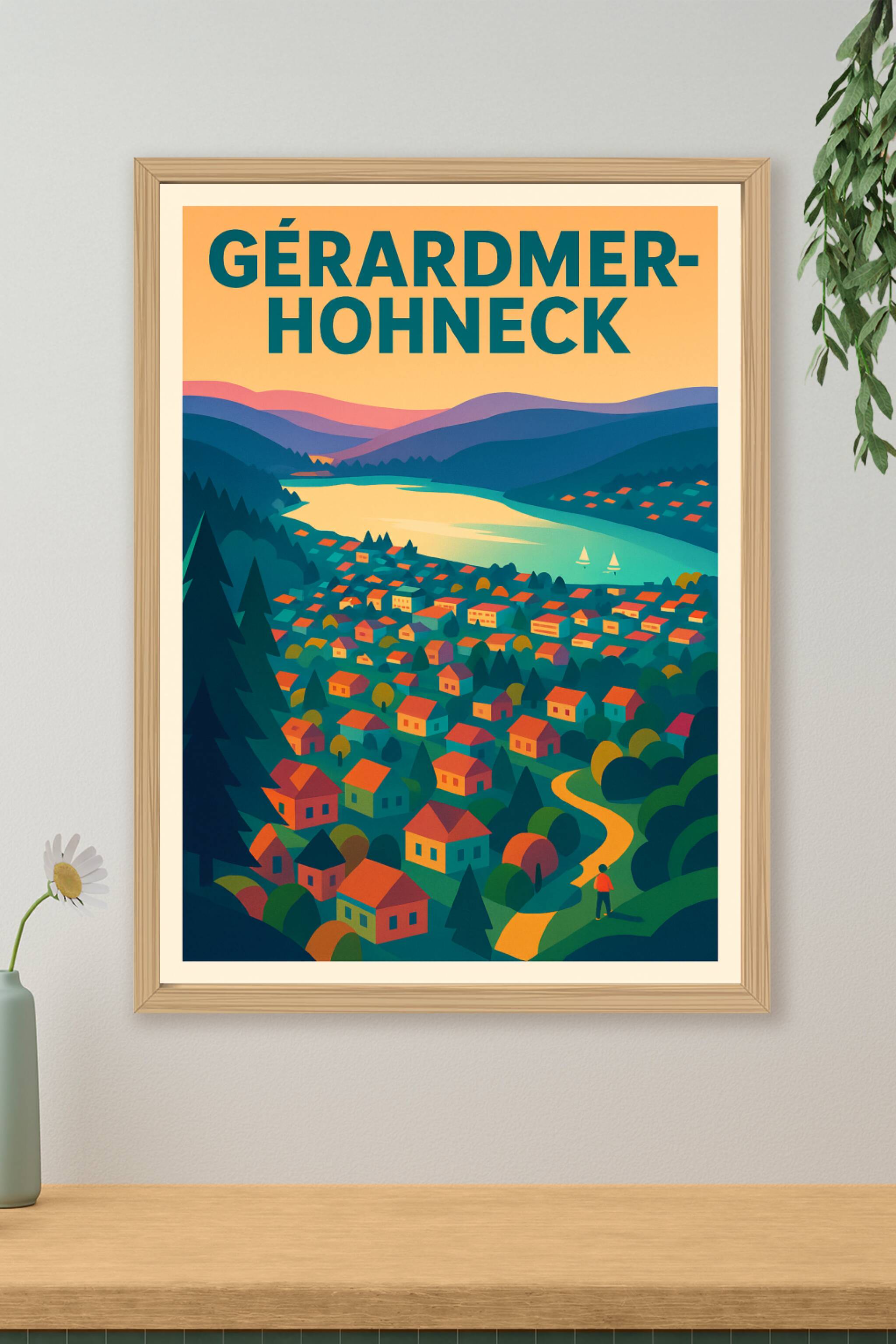 Affiche de Gérardmer-Hohneck - La perle des Vosges dans votre salon