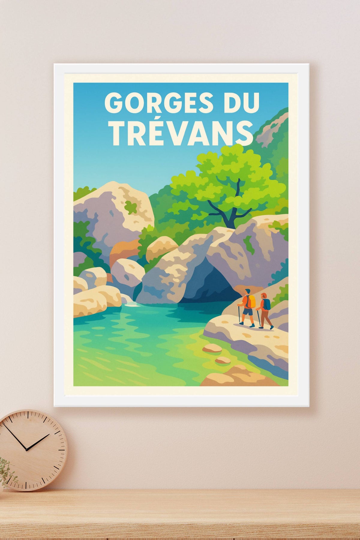 Affiche de Gorges du Trévans - L'évasion sauvage au cœur de la Provence