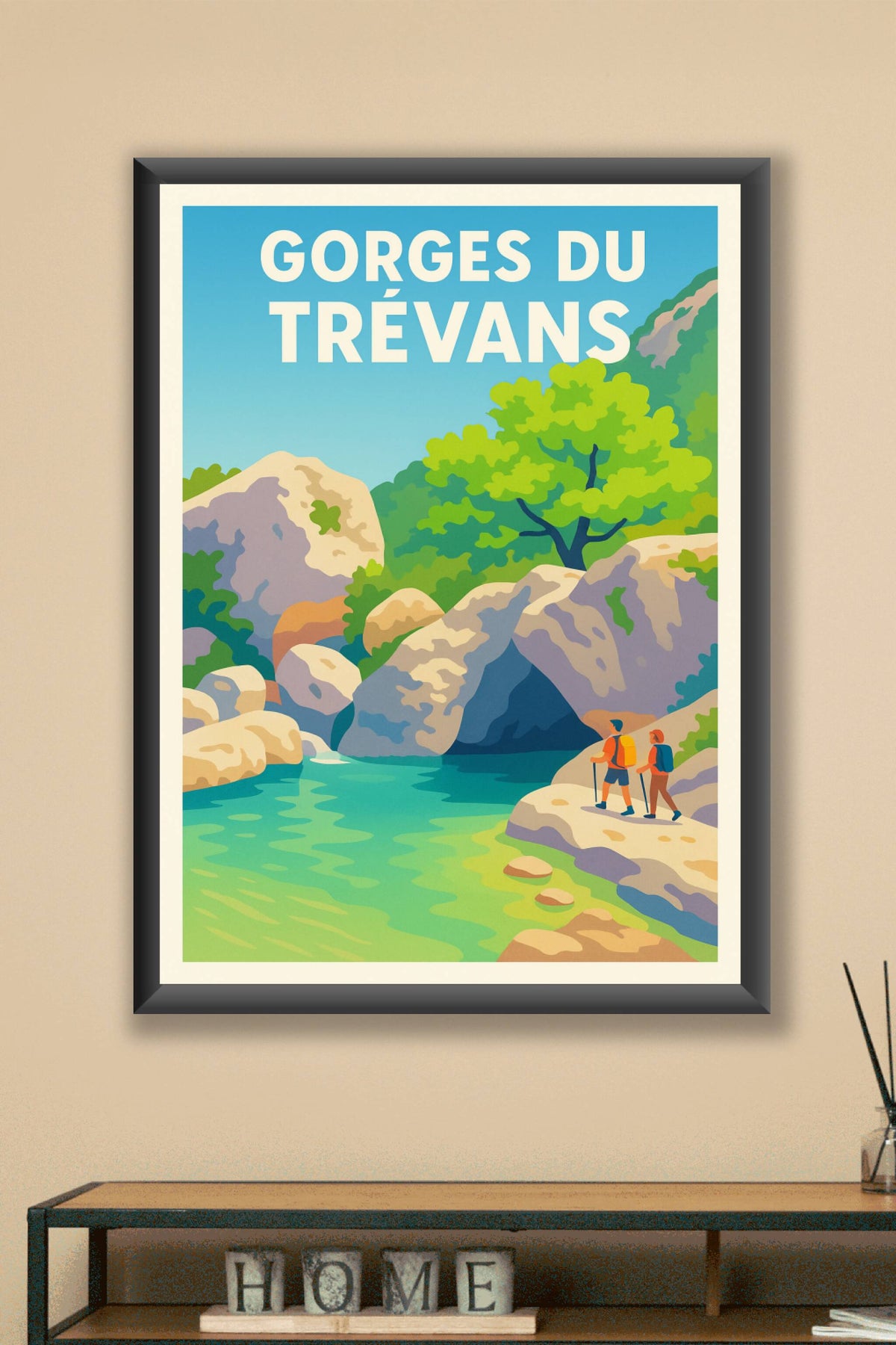 Affiche de Gorges du Trévans - L'évasion sauvage au cœur de la Provence