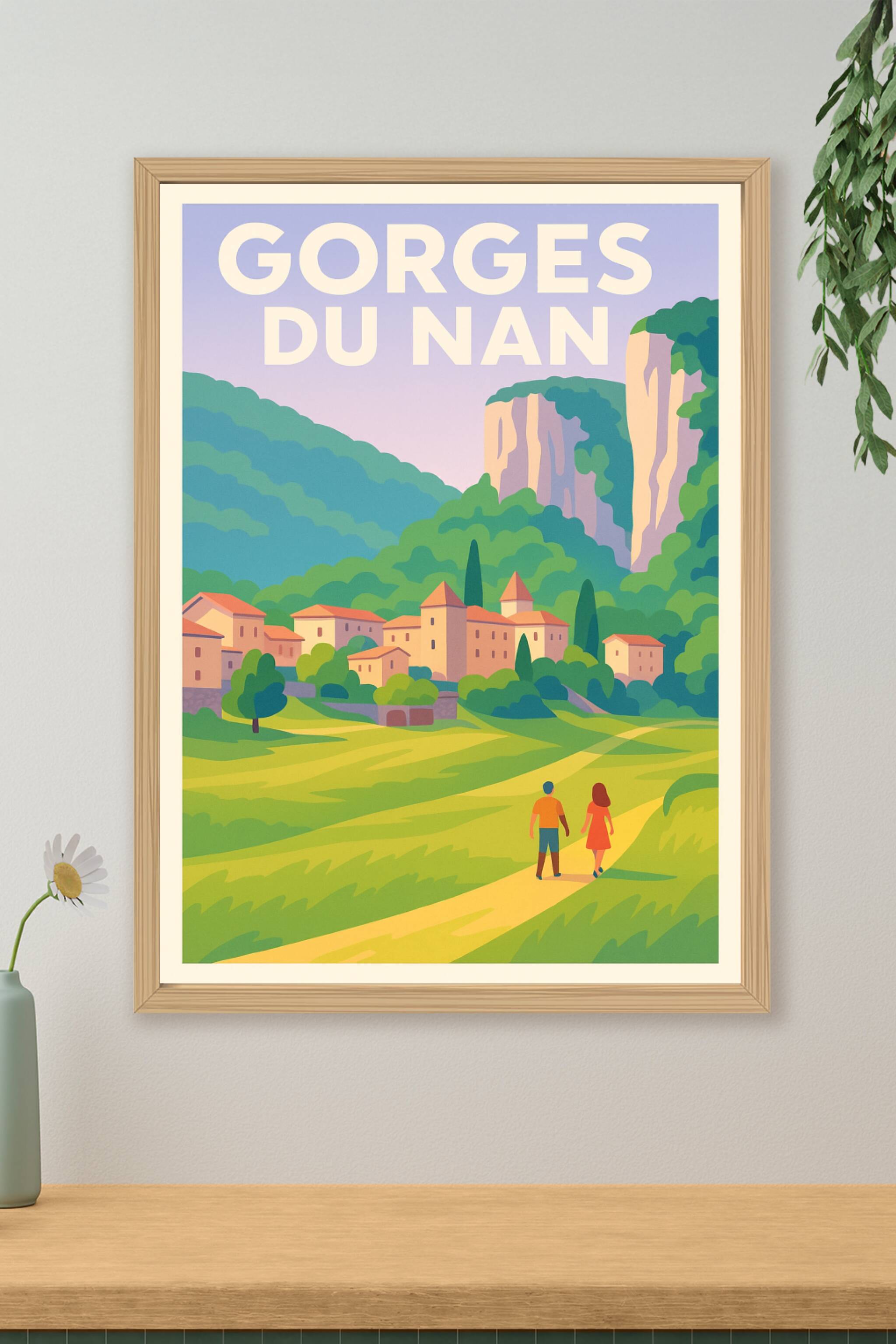 Affiche de Gorges du Nan - Une escapade vertigineuse au cœur du Vercors