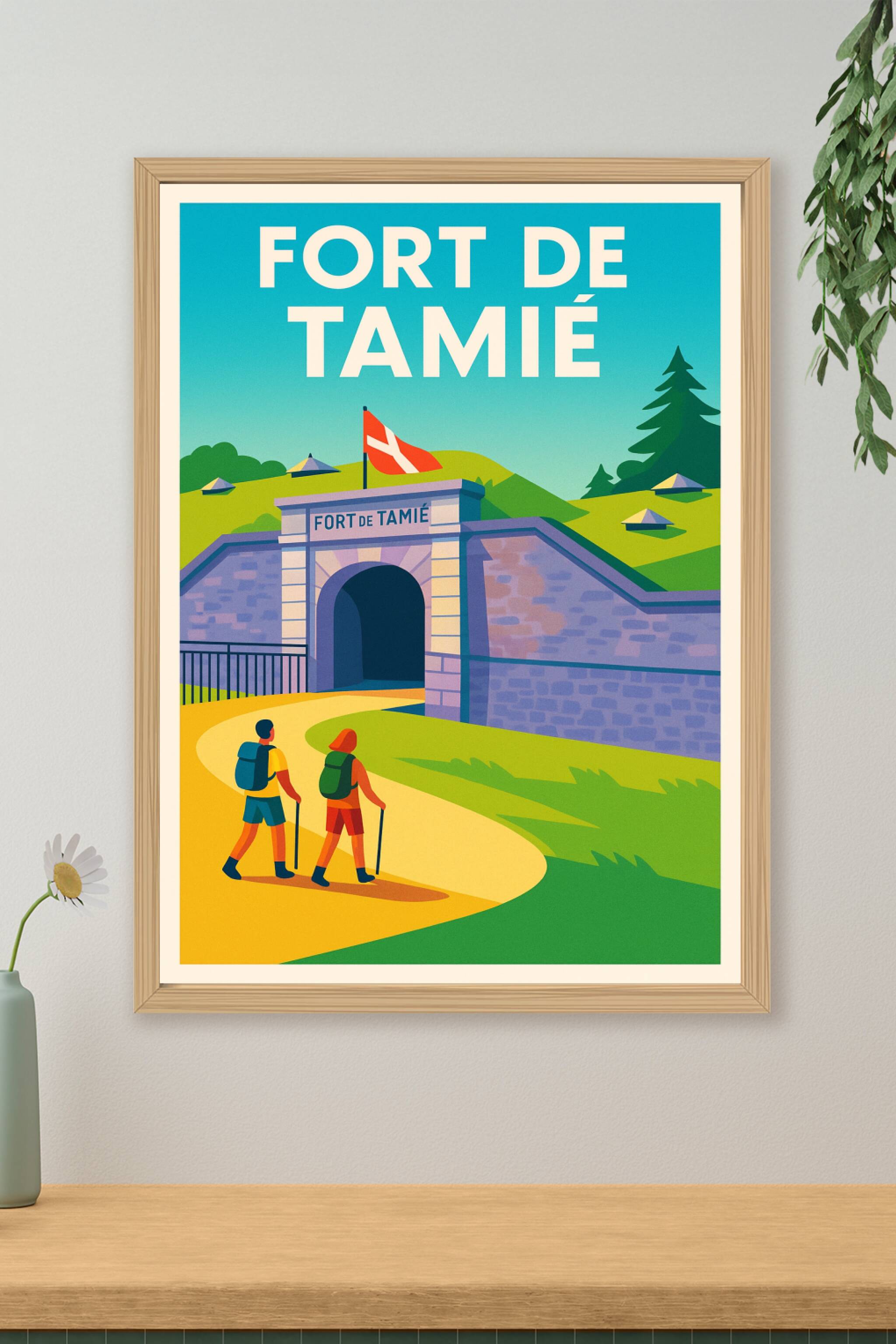 Affiche de Fort de Tamié - L'Histoire au sommet des Alpes