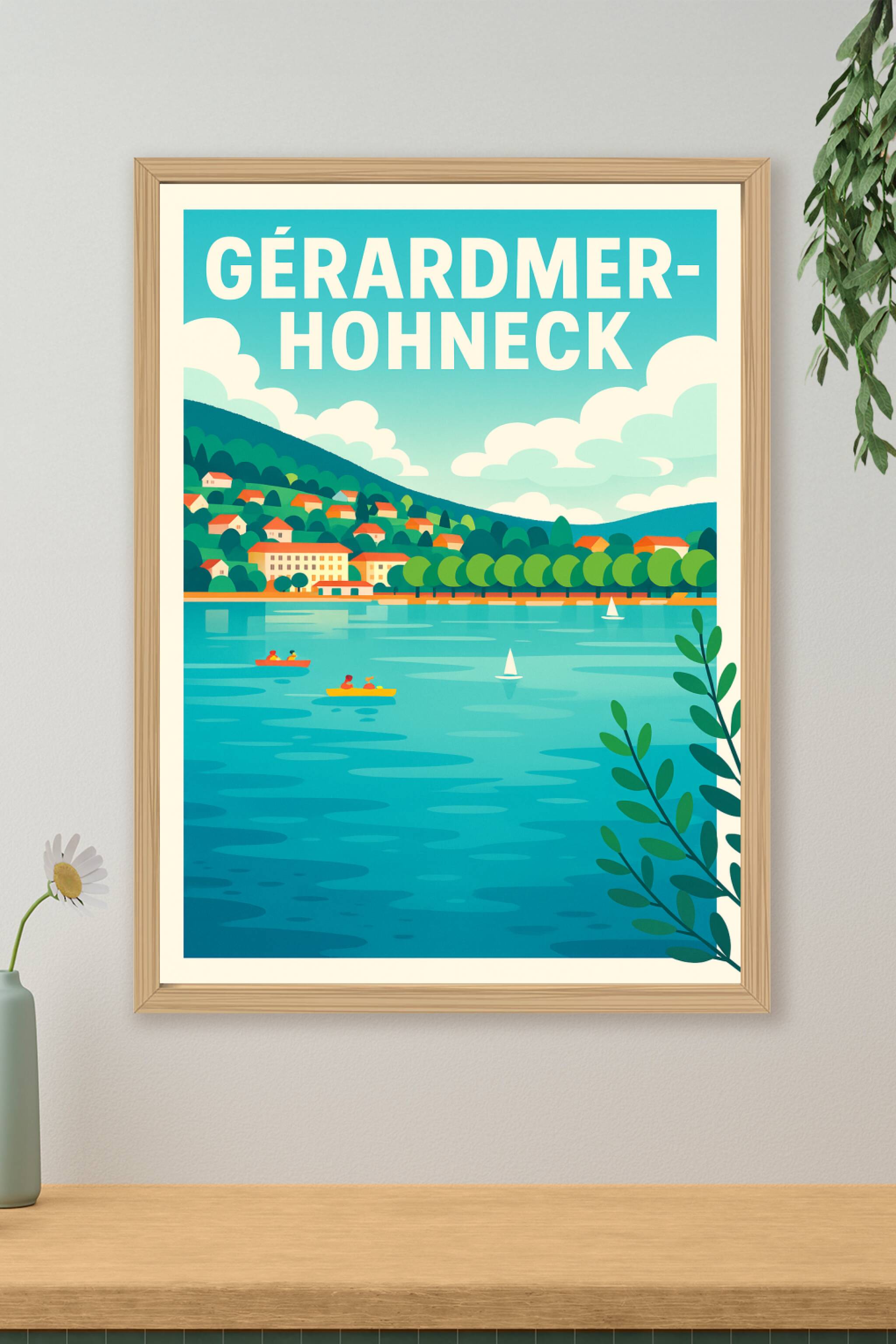 Affiche de Gérardmer-Hohneck - L'éclat de la Perle des Vosges