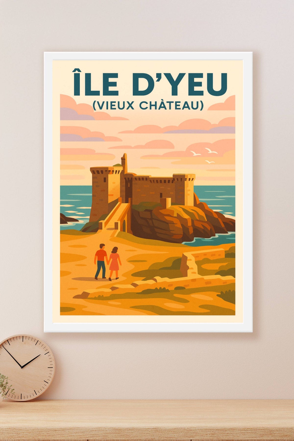 Affiche de Île d'Yeu - L'éclat majestueux du Vieux Château
