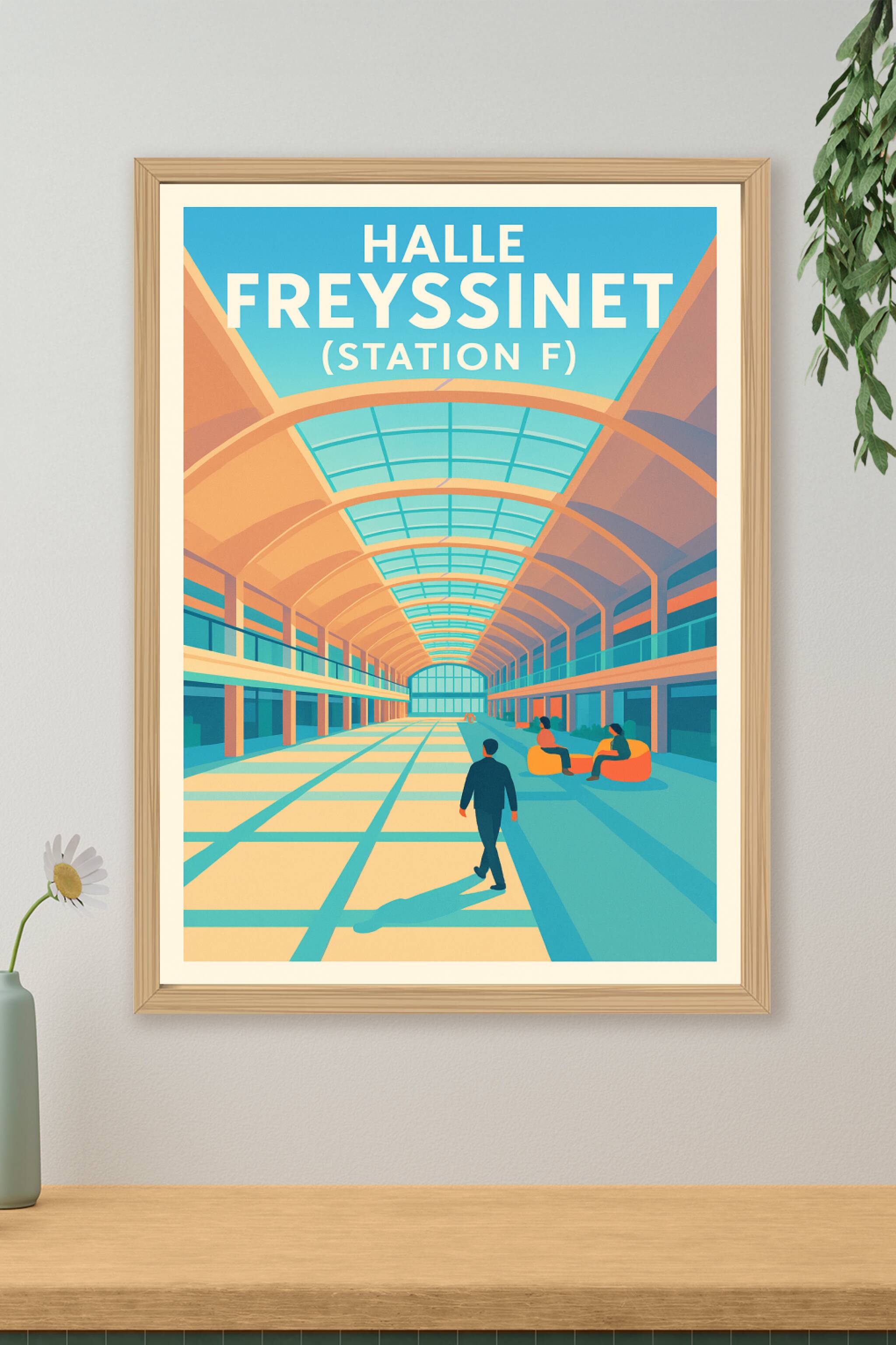 Affiche de Halle Freyssinet - L'épicentre de l'innovation au cœur de Paris