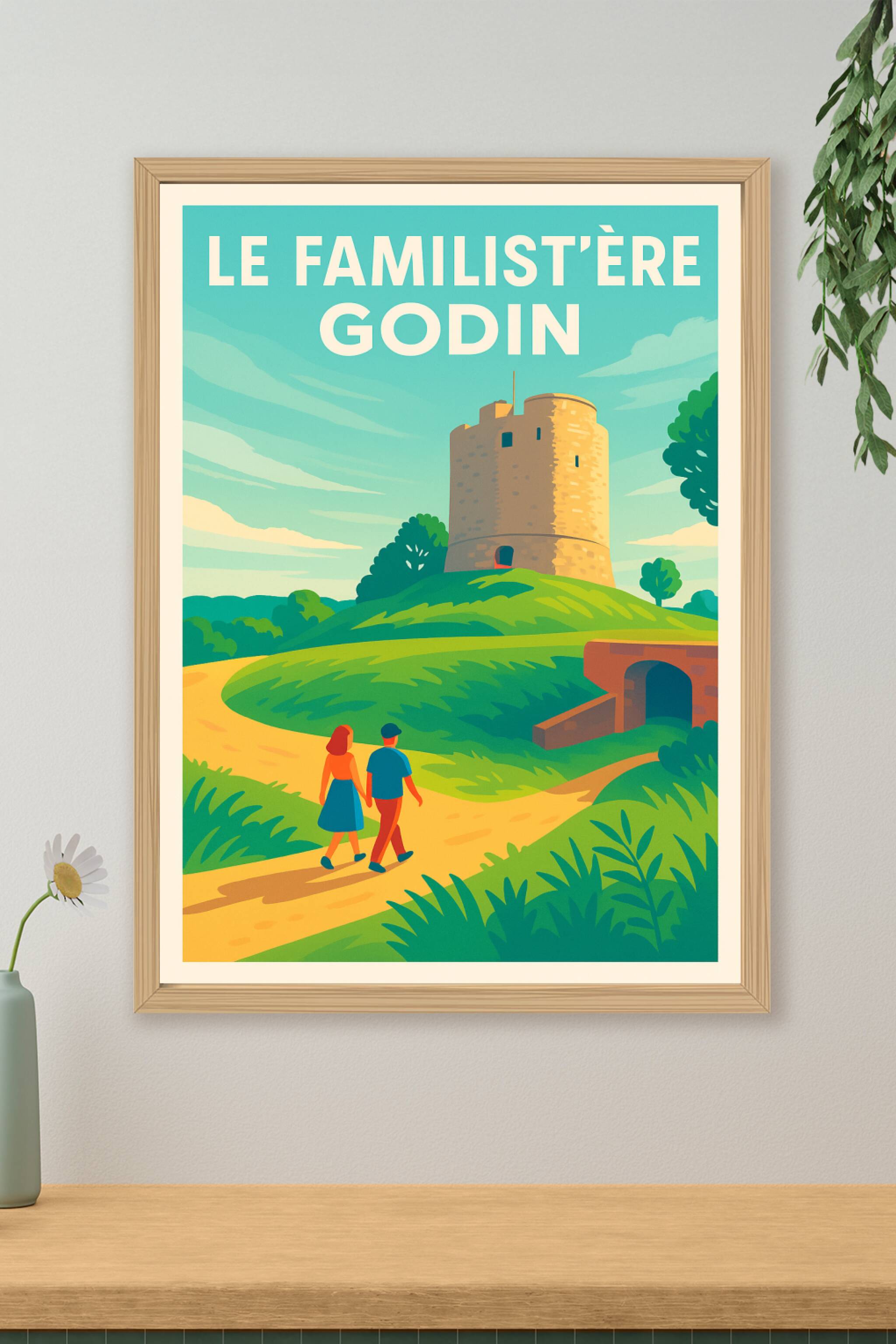 Affiche de Le Familistère Godin - L'utopie sociale en héritage
