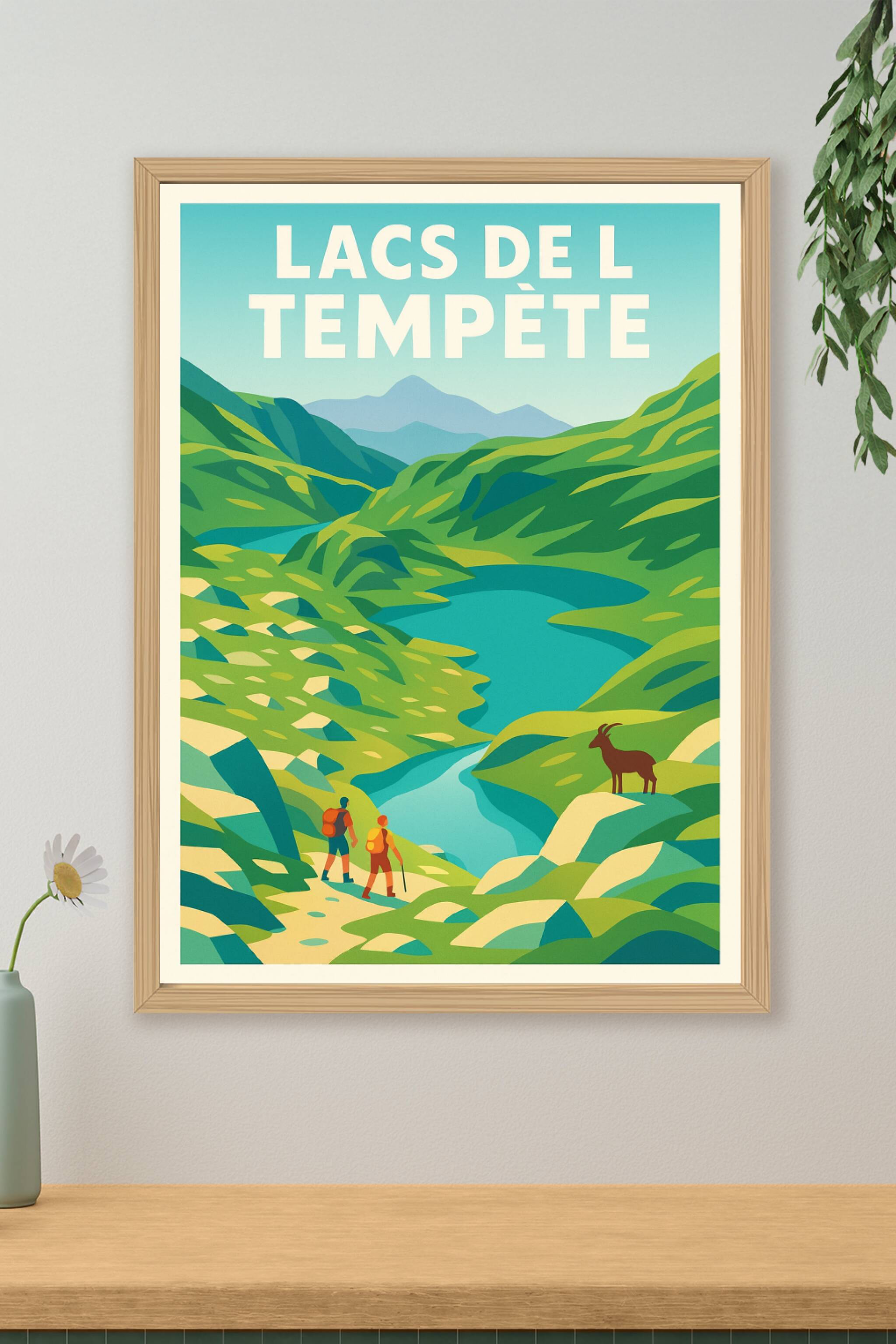 Affiche de Lacs de la Tempête - L'évasion sauvage au cœur des sommets