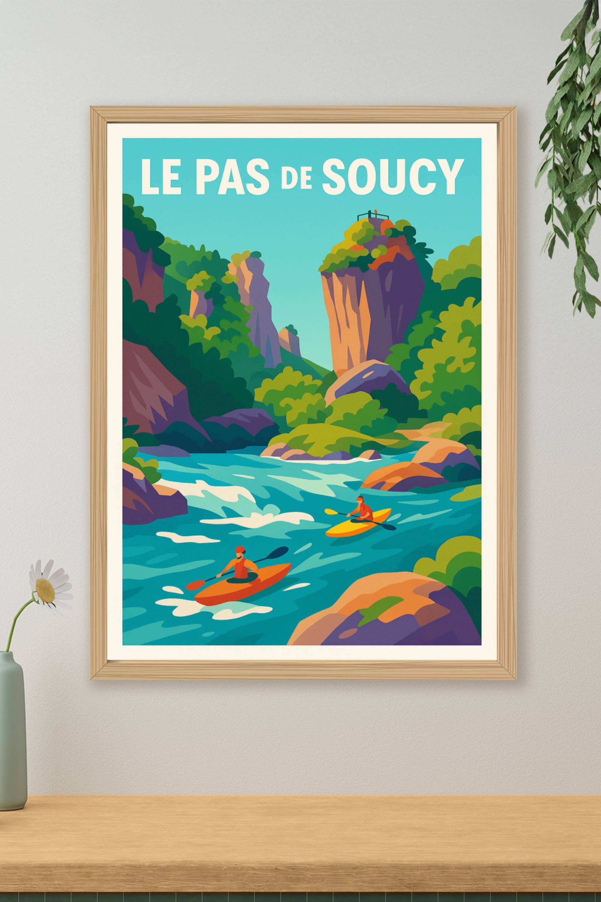 Affiche de Le Pas de Soucy - L'aventure sauvage au cœur des Gorges du Tarn