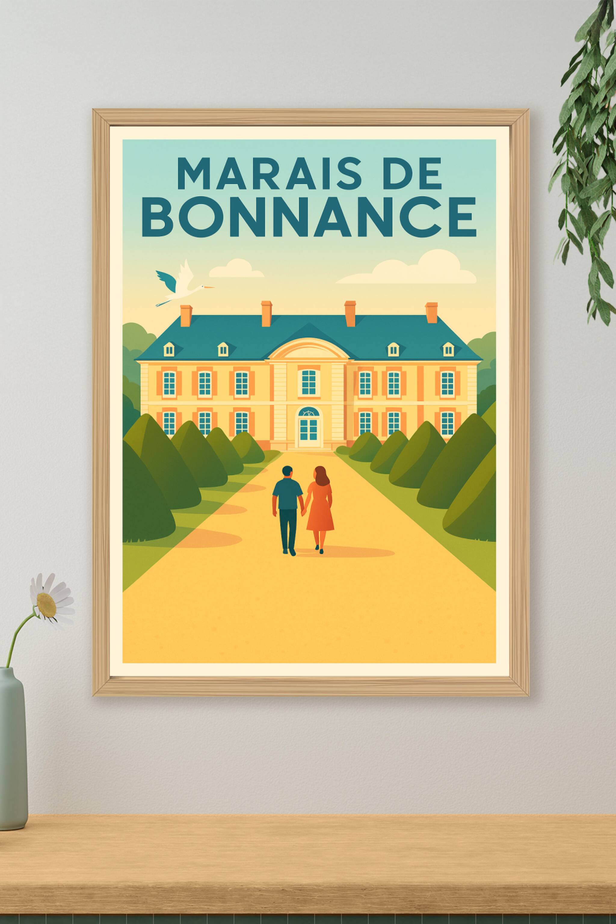 Affiche de Marais de Bonnance - L'élégance d'une escapade champêtre