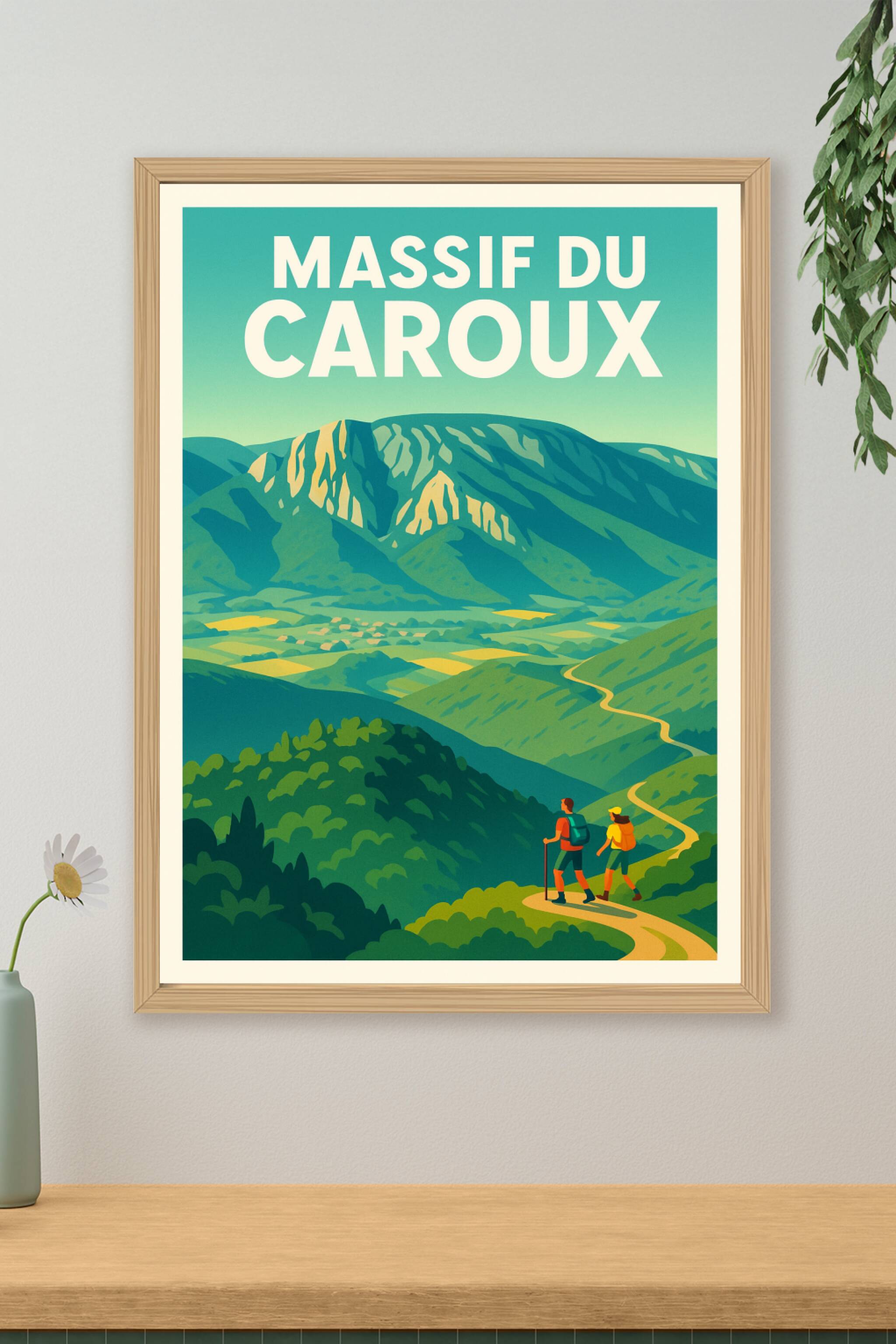 Affiche de Massif du Caroux - L'esprit sauvage de l'Hérault
