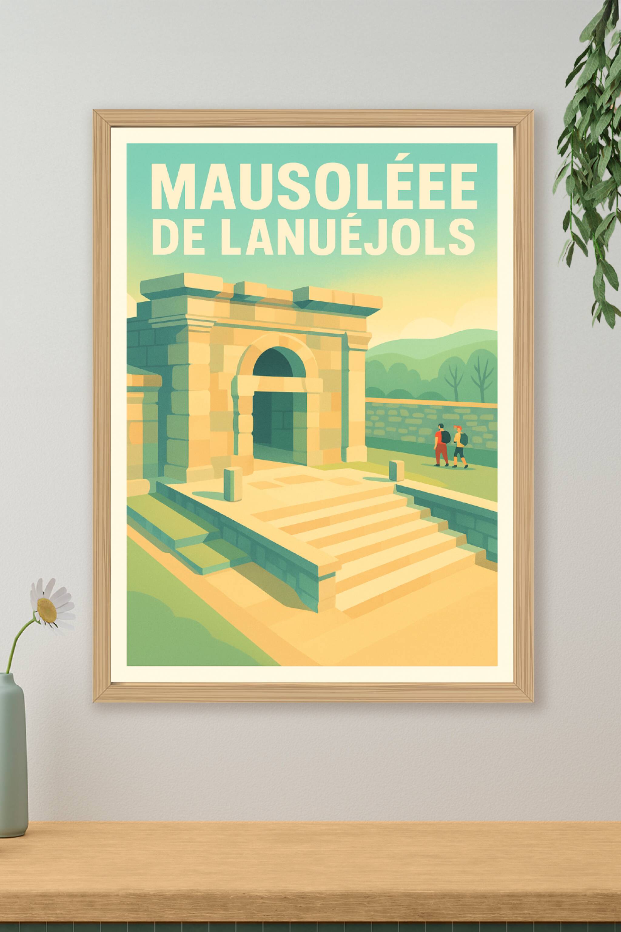 Affiche de Mausolée de Lanuéjols - Un voyage intemporel au cœur de la Lozère