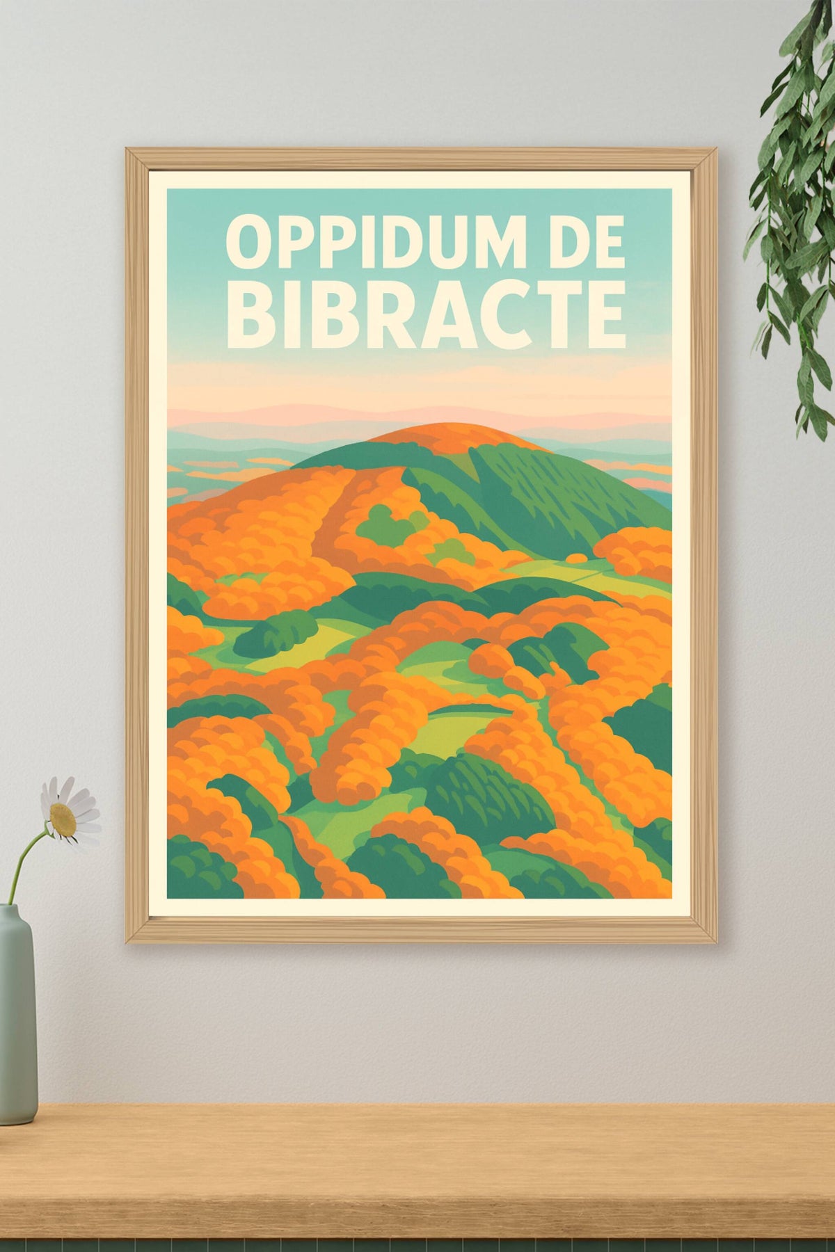 Affiche de Oppidum de Bibracte - Voyage au cœur de l'histoire gauloise