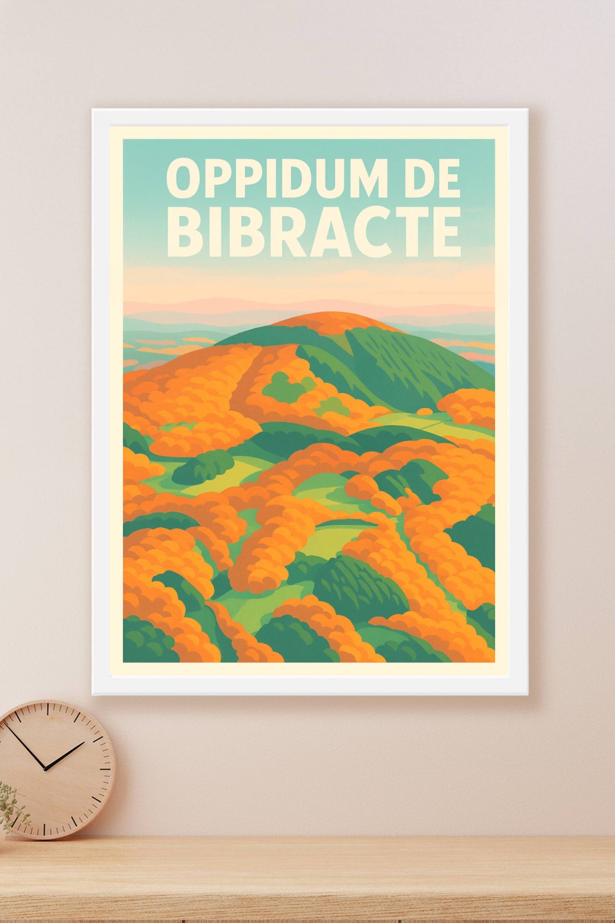 Affiche de Oppidum de Bibracte - Voyage au cœur de l'histoire gauloise
