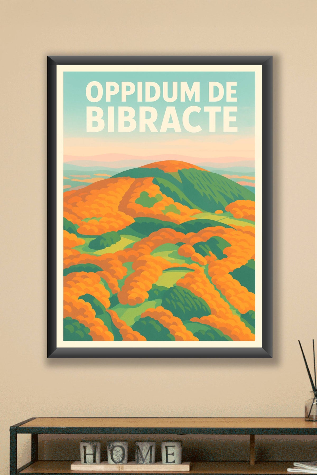 Affiche de Oppidum de Bibracte - Voyage au cœur de l'histoire gauloise