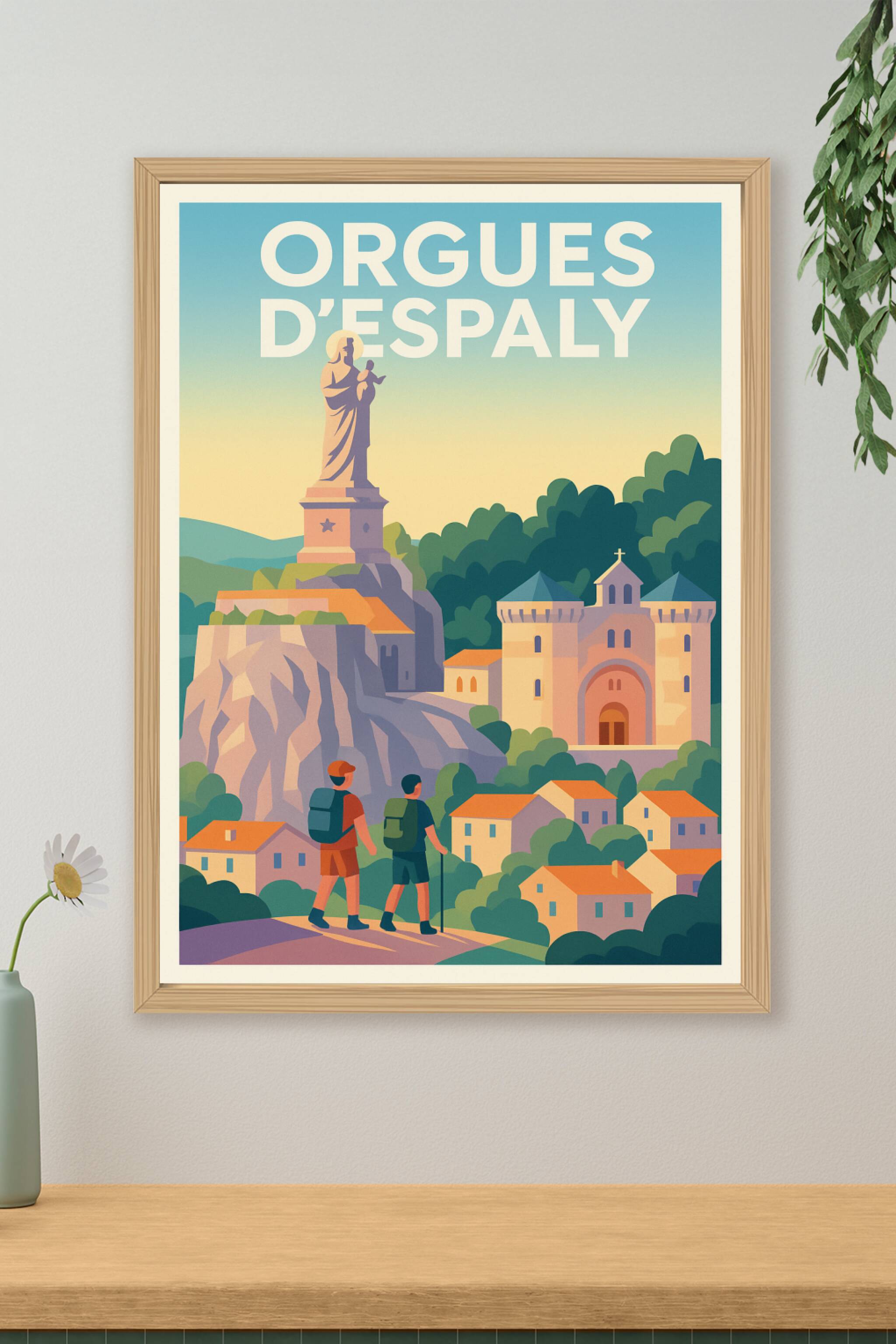 Affiche de Orgues d'Espaly - Majesté volcanique et patrimoine sacré
